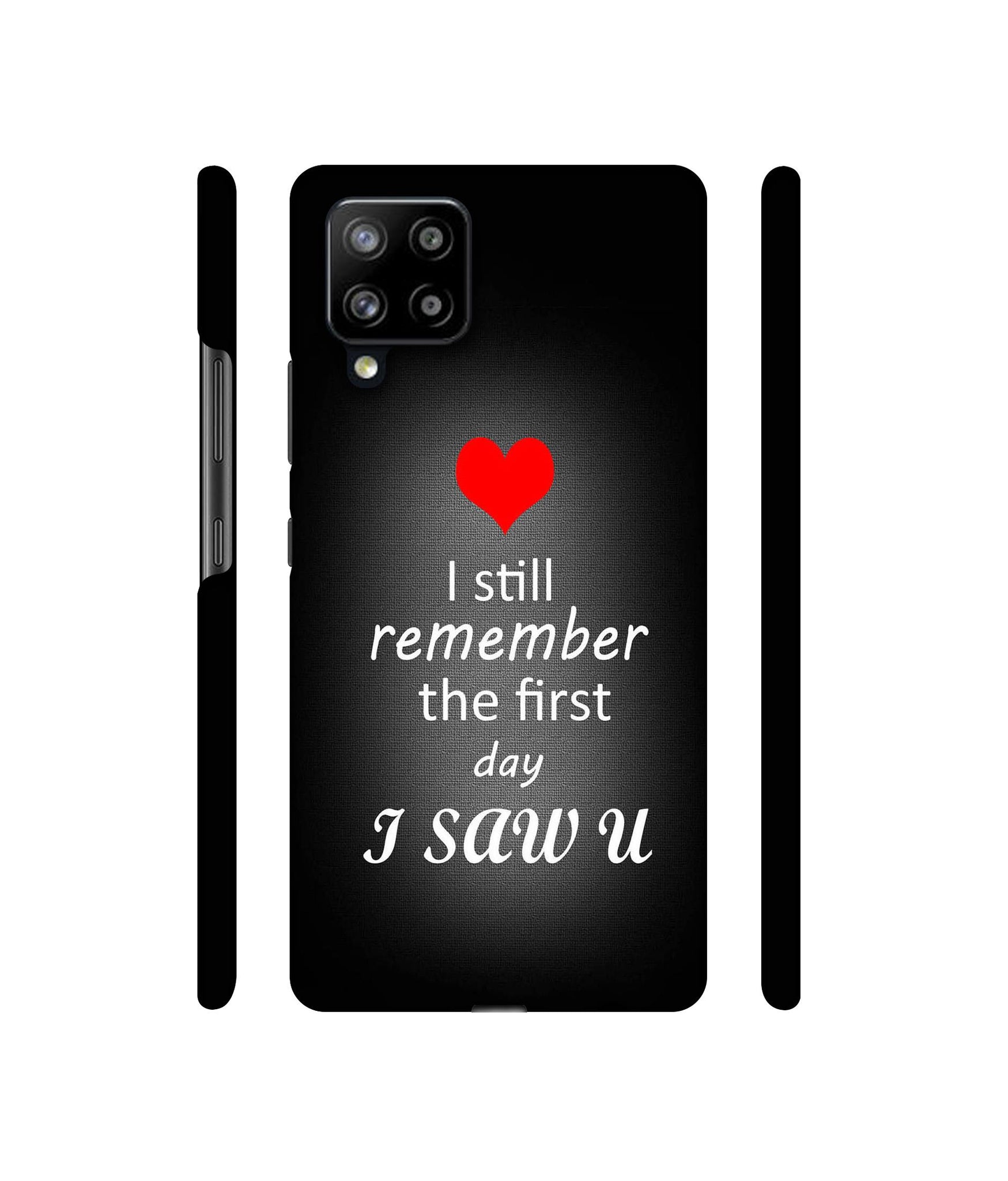 I Saw You Heart Designer Hard Back Cover for Samsung Galaxy M42 5G / A42 5G