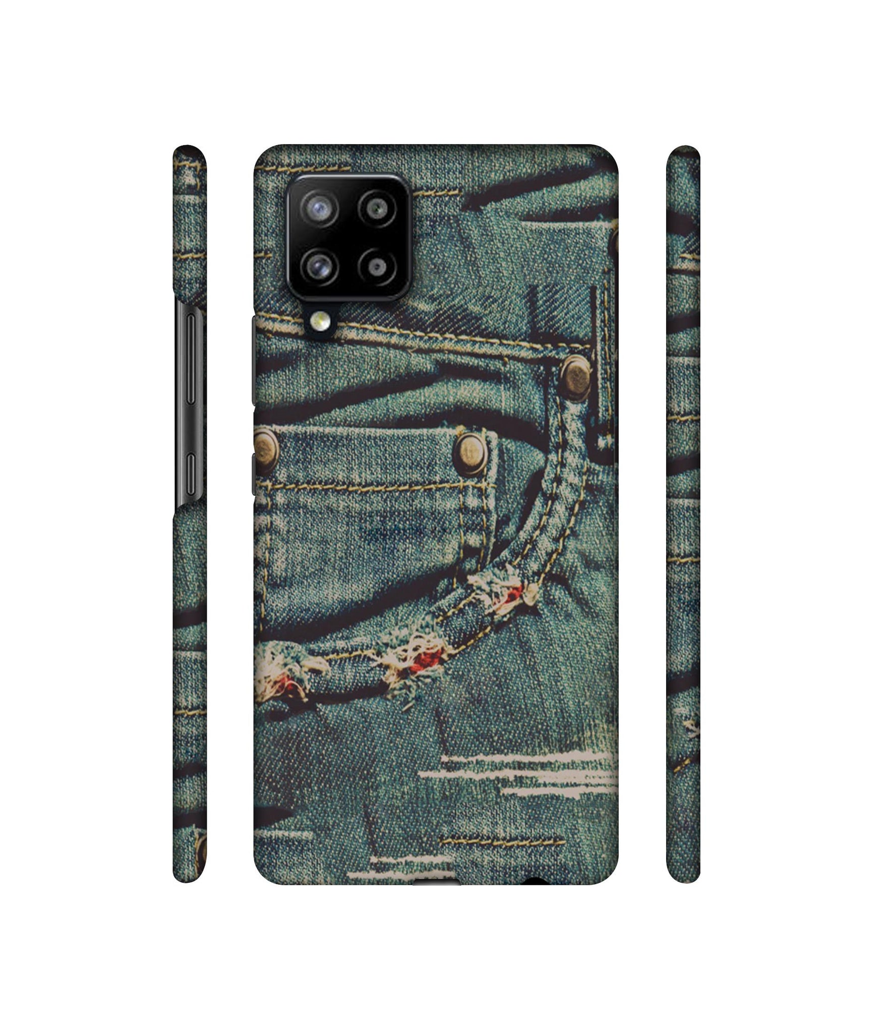 Jeans Designer Hard Back Cover for Samsung Galaxy M42 5G / A42 5G