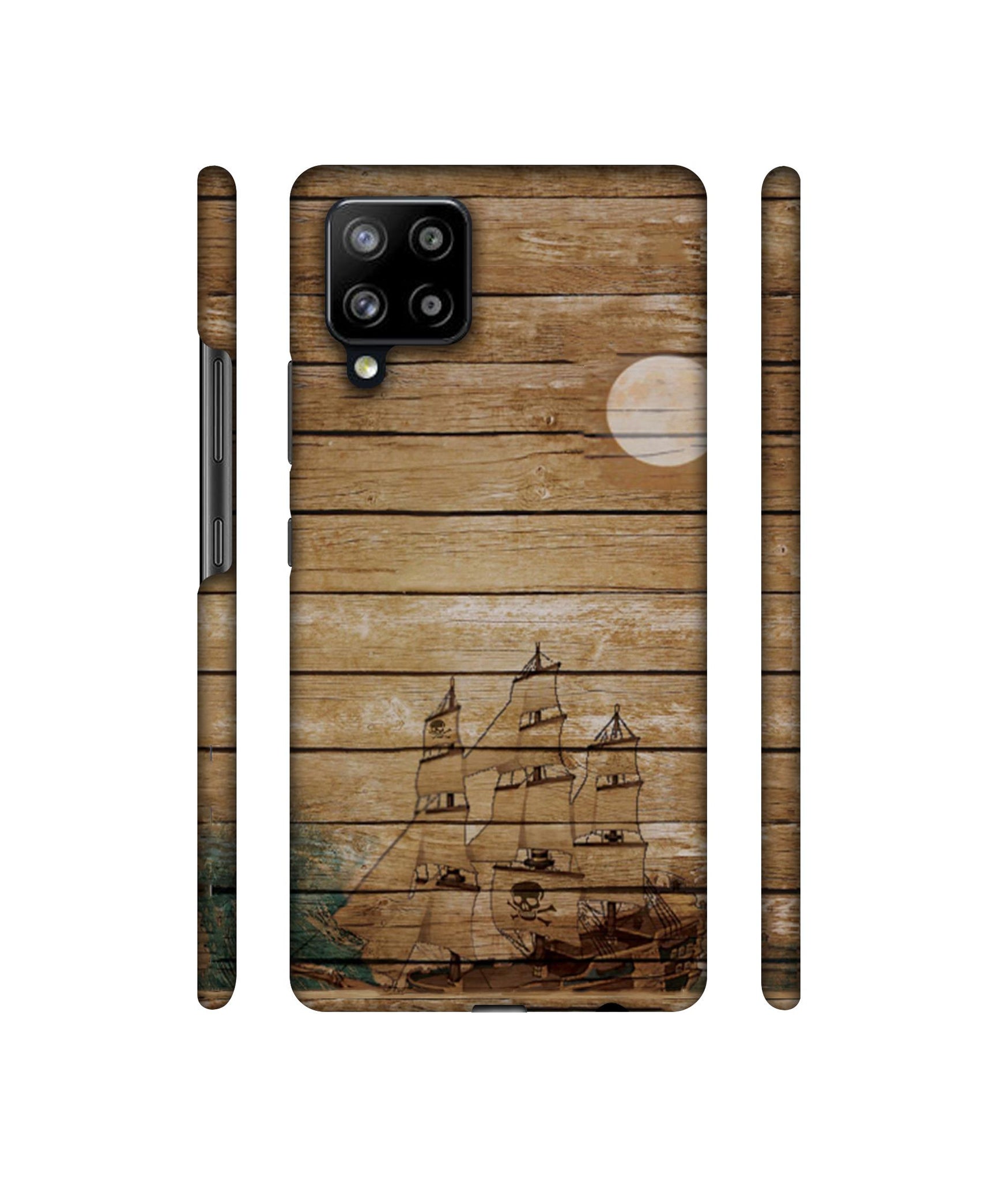 Wooden Pattern Designer Hard Back Cover for Samsung Galaxy M42 5G / A42 5G