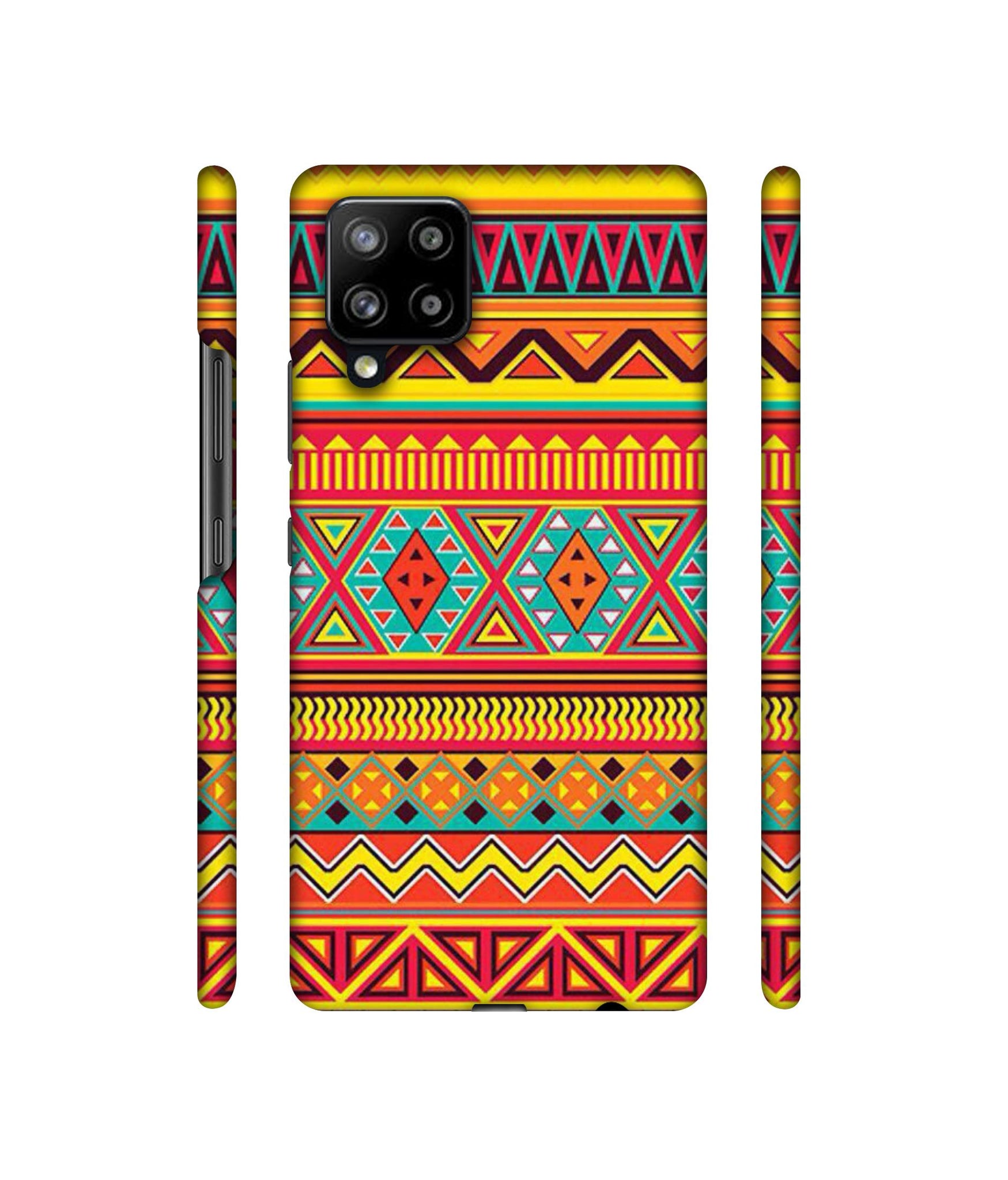 Artistic Rangoli Designer Hard Back Cover for Samsung Galaxy M42 5G / A42 5G