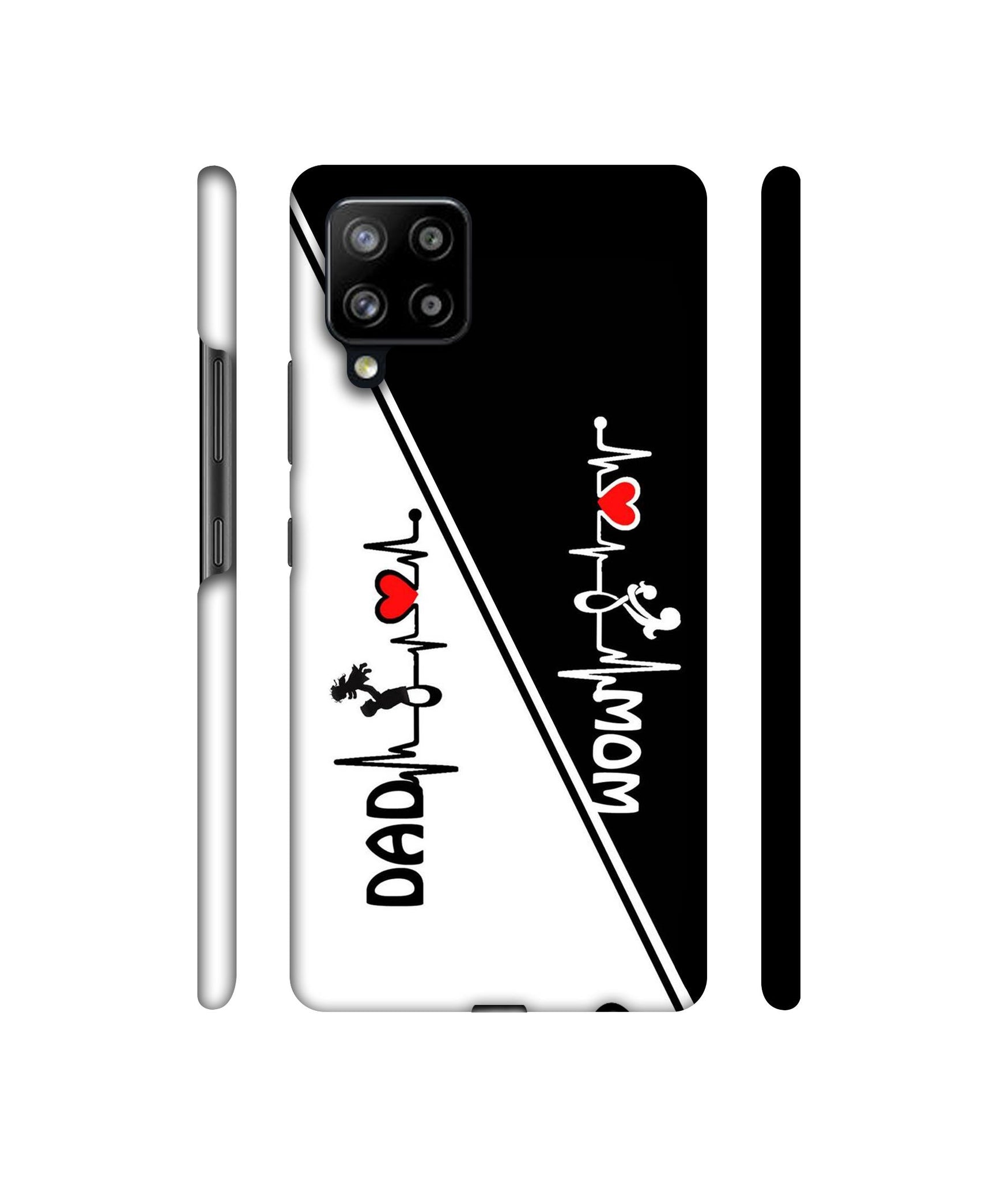 Mom and Dad Lover Designer Hard Back Cover for Samsung Galaxy M42 5G / A42 5G