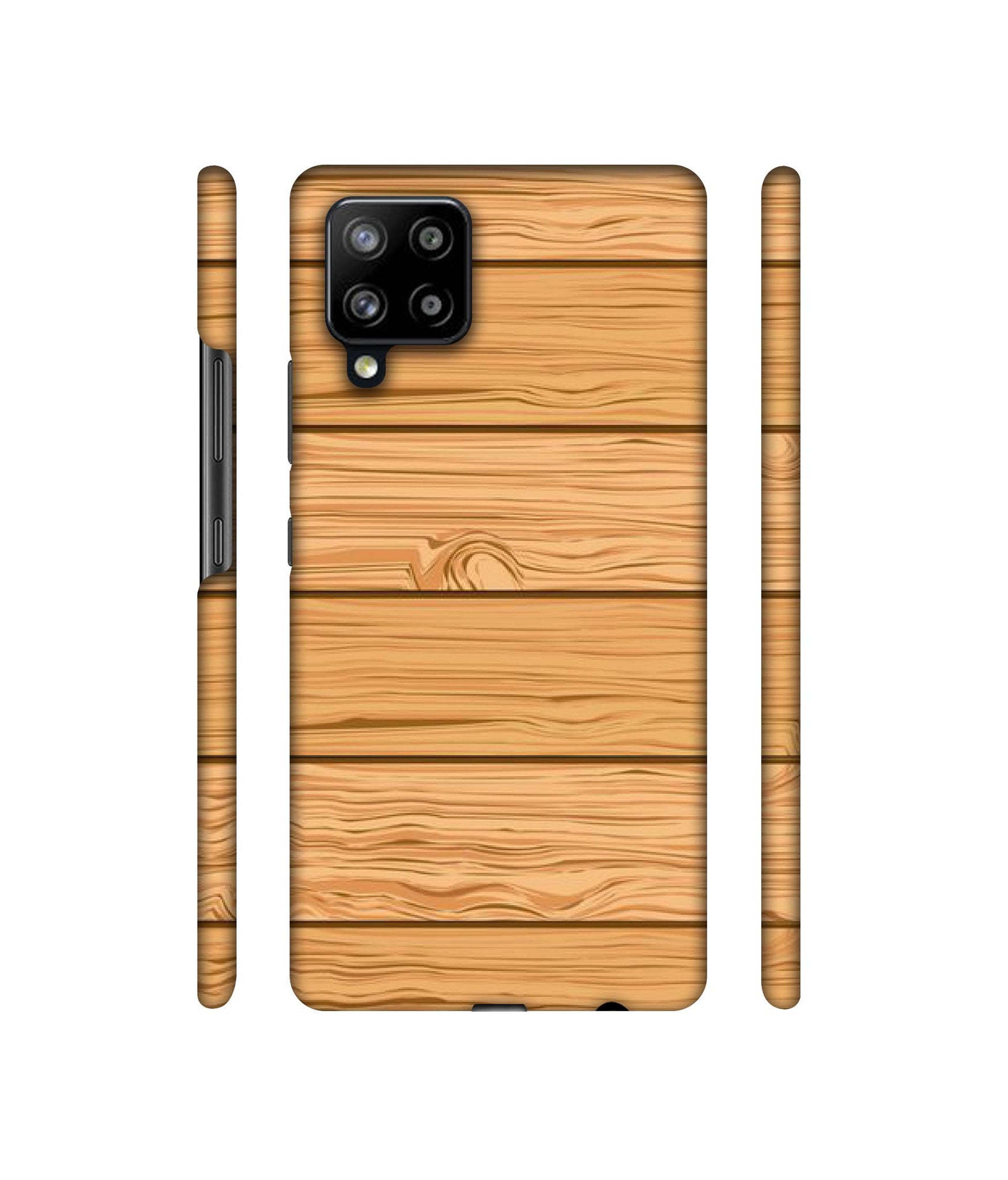 Wooden Texture Pattern Designer Hard Back Cover for Samsung Galaxy M42 5G / A42 5G