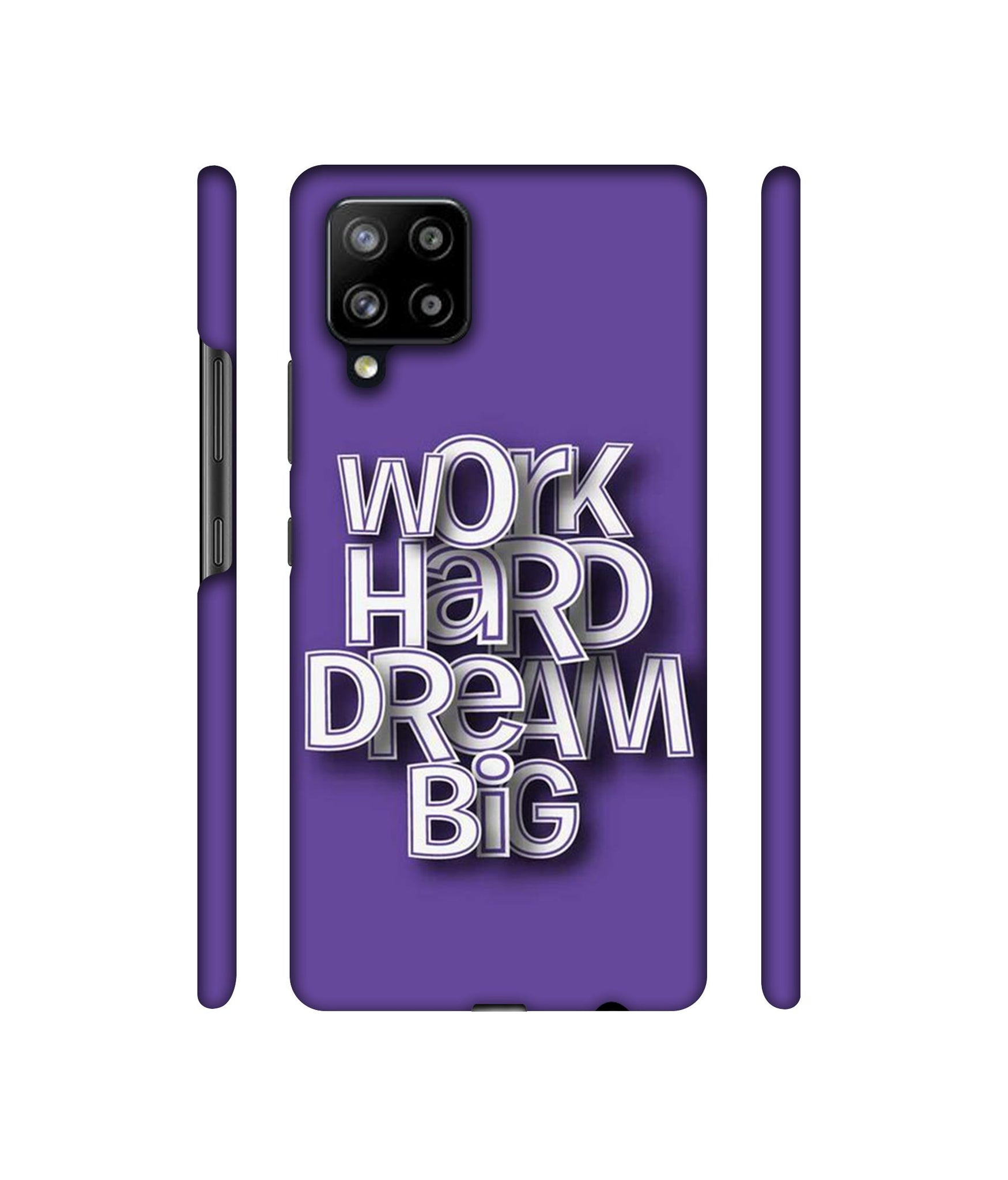 Work Hard Dream Big Designer Hard Back Cover for Samsung Galaxy M42 5G / A42 5G