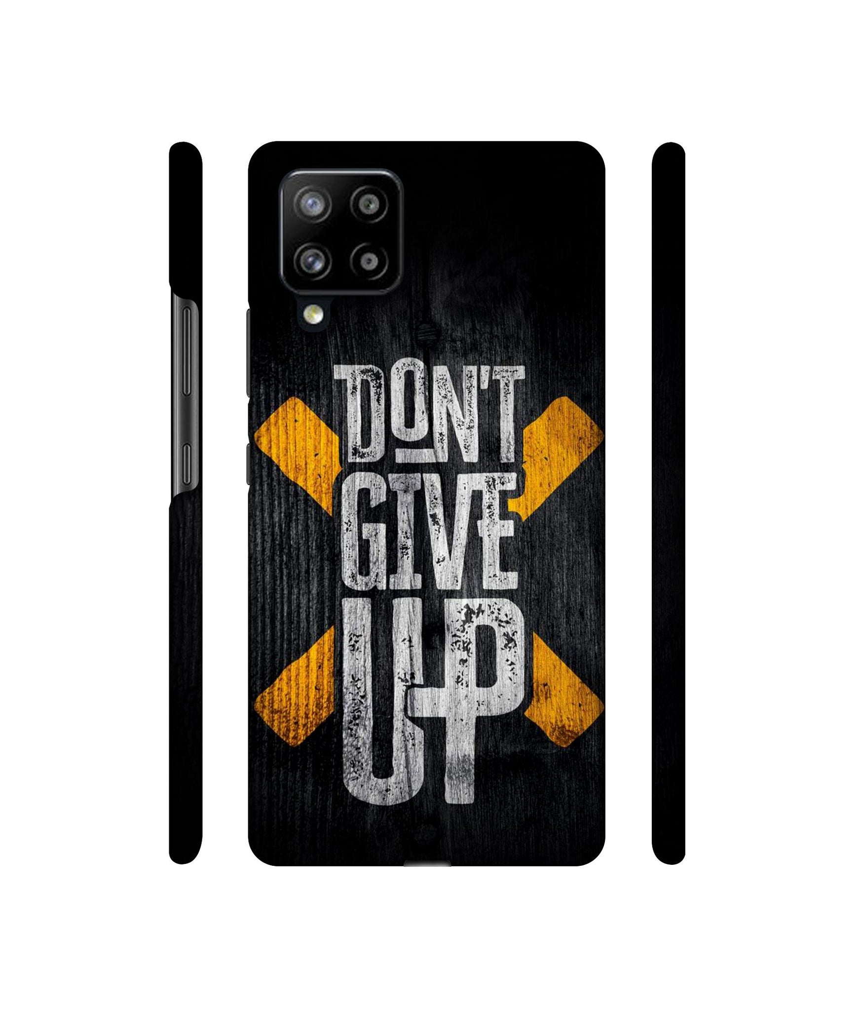 Don't Give Up Designer Hard Back Cover for Samsung Galaxy M42 5G / A42 5G