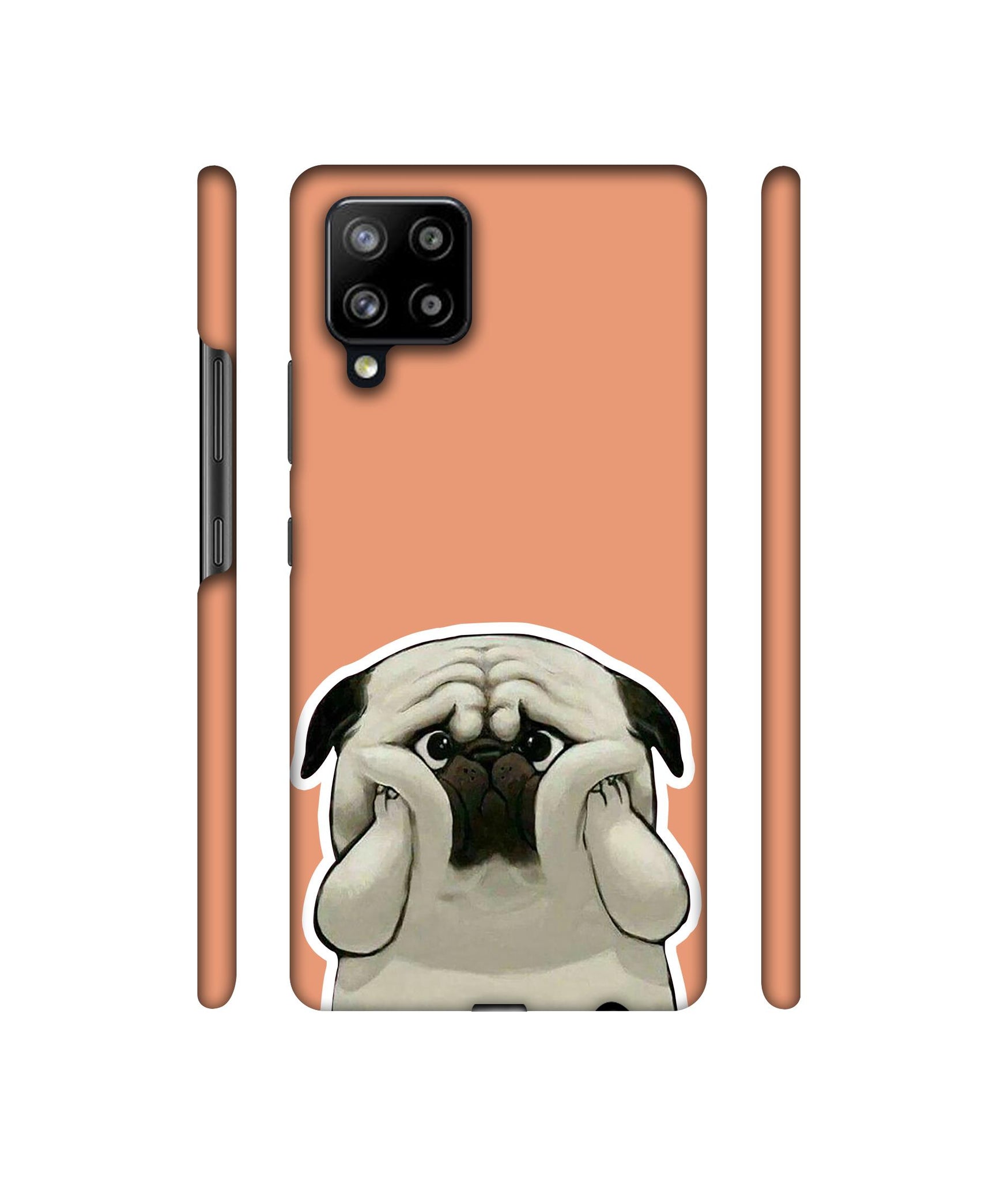 Pot Dog Pich Colour Designer Hard Back Cover for Samsung Galaxy M42 5G / A42 5G