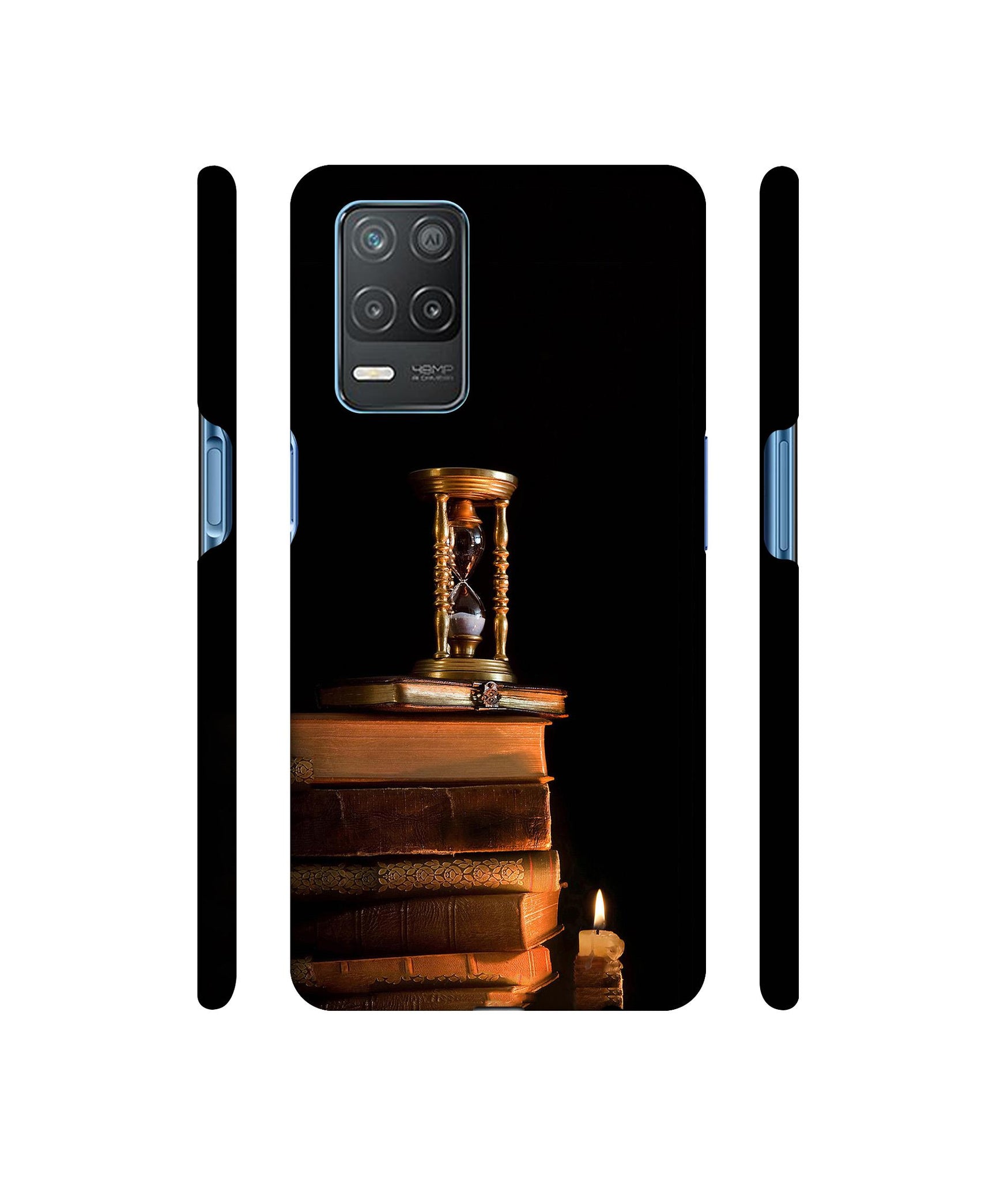 Magic Candles Books Designer Hard Back Cover for Realme 8 5G / Realme 8s 5G