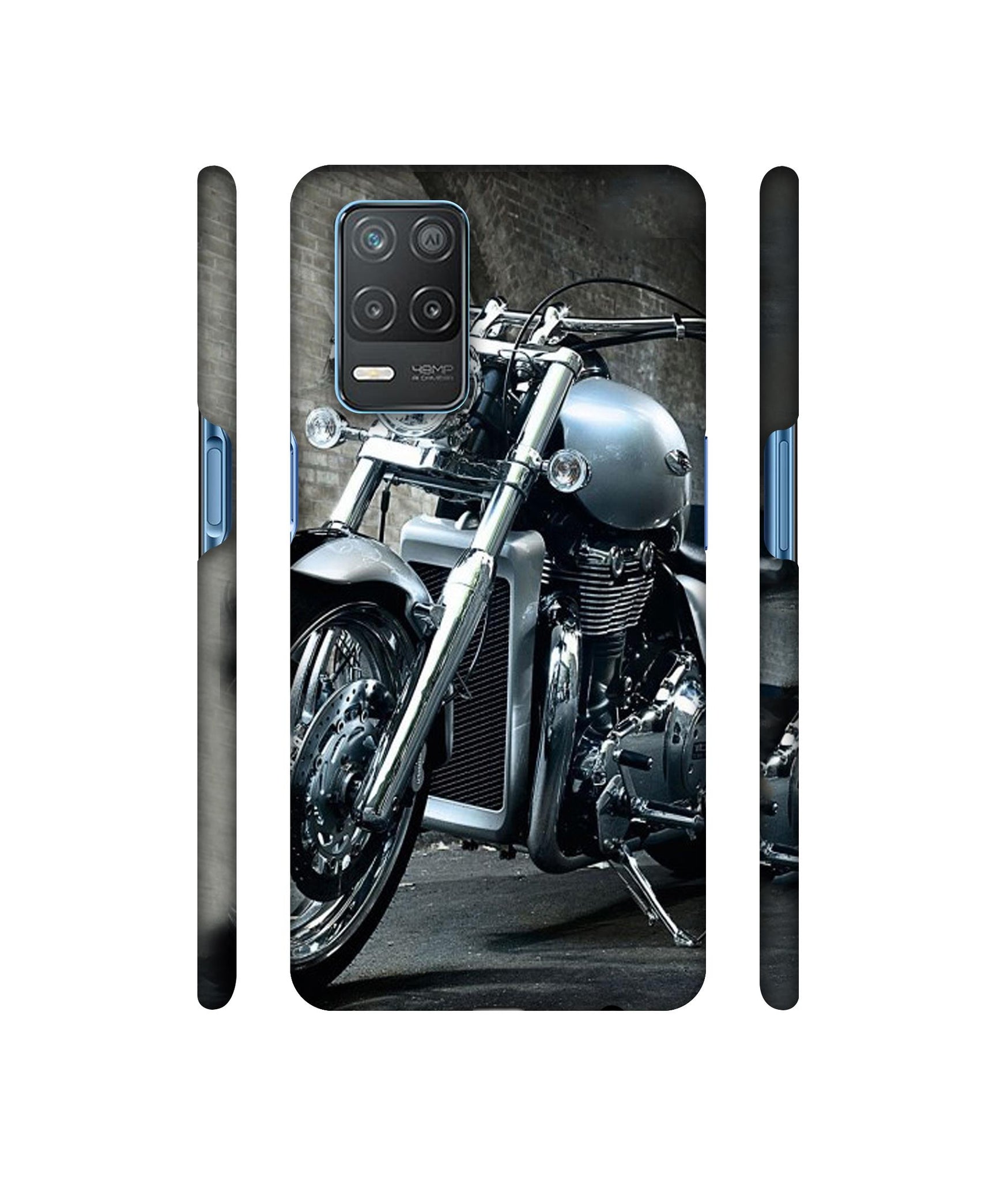Motorcycle Designer Hard Back Cover for Realme 8 5G / Realme 8s 5G
