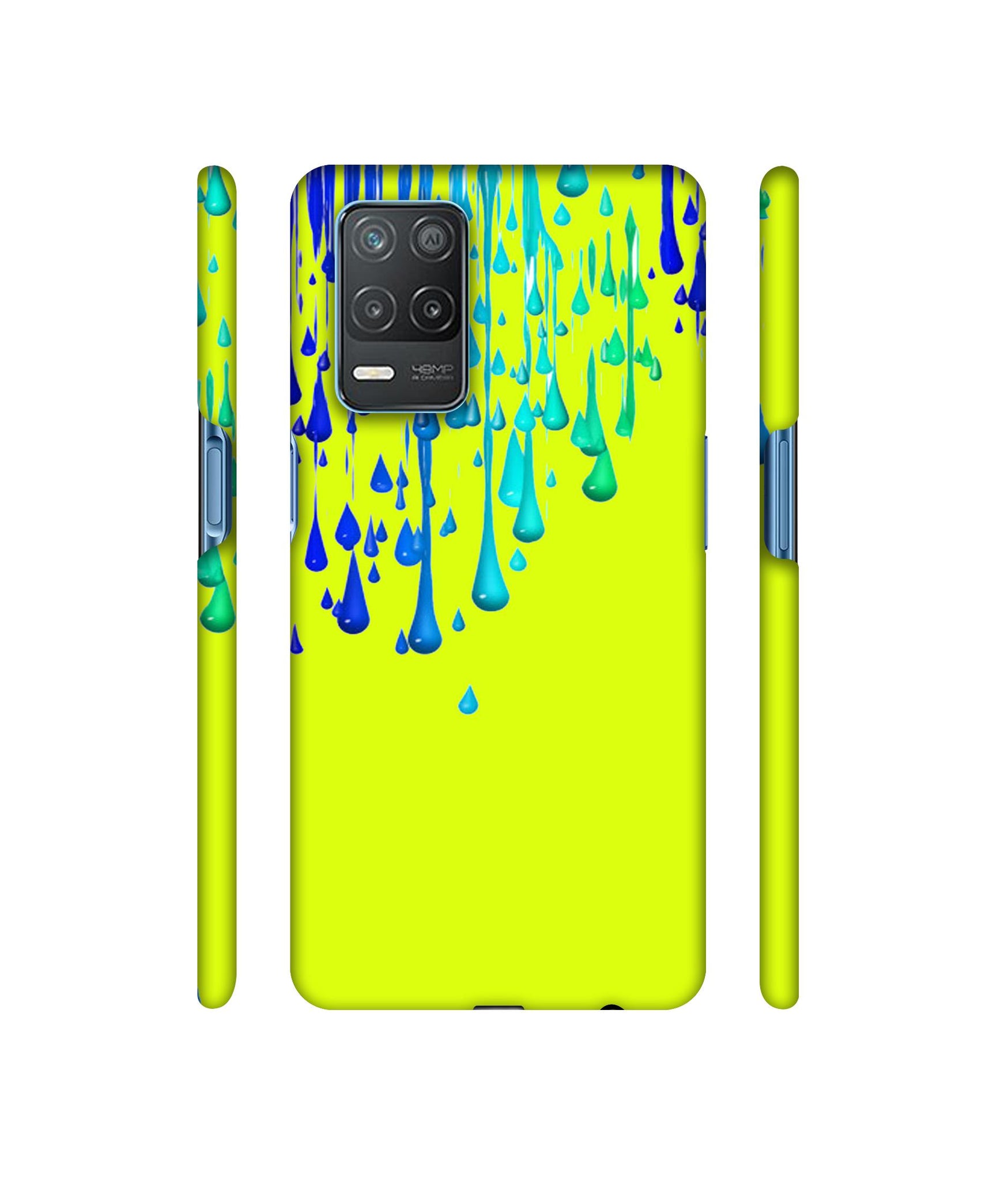 Neon Paint Designer Hard Back Cover for Realme 8 5G / Realme 8s 5G