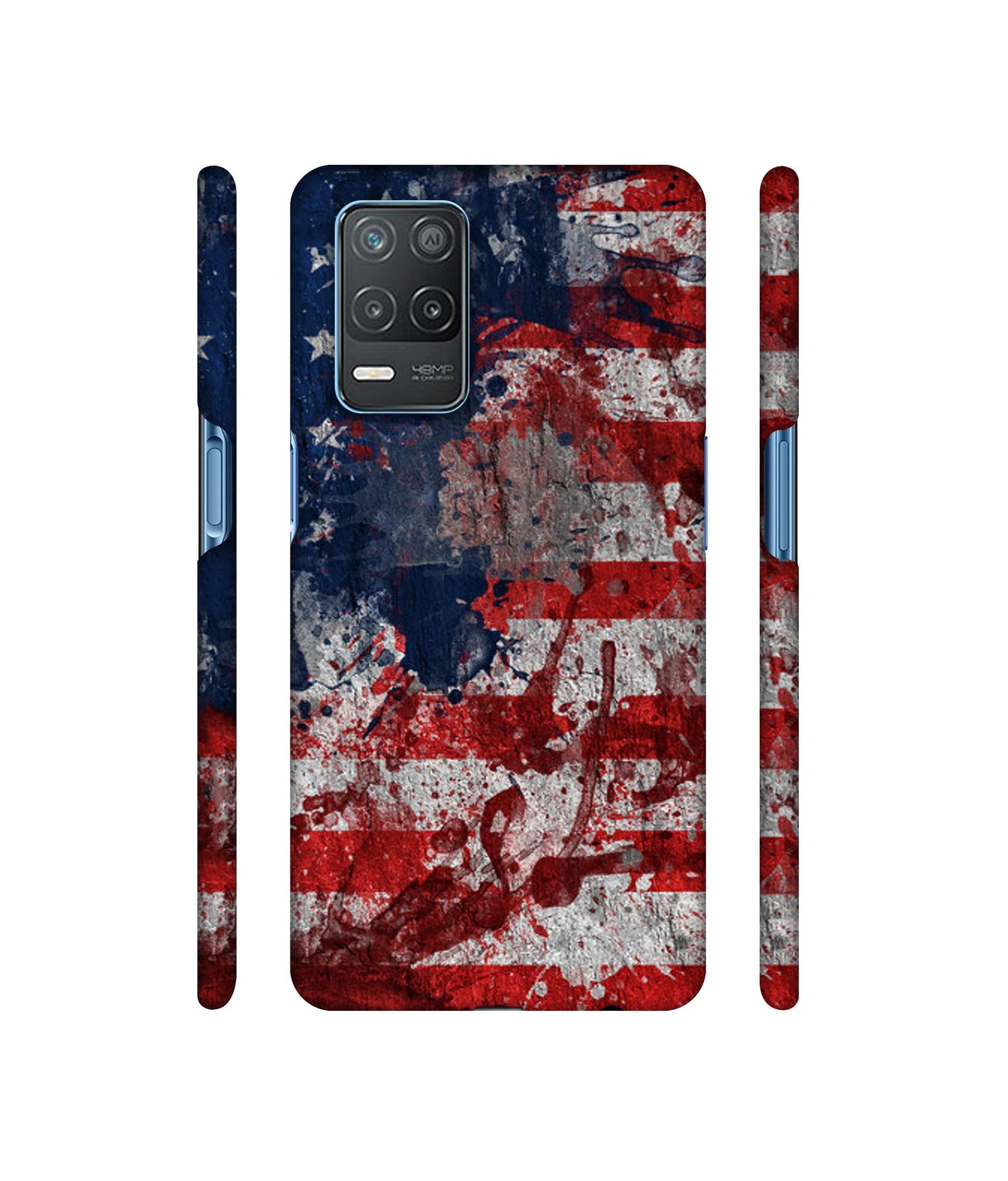 Painting American Designer Hard Back Cover for Realme 8 5G / Realme 8s 5G