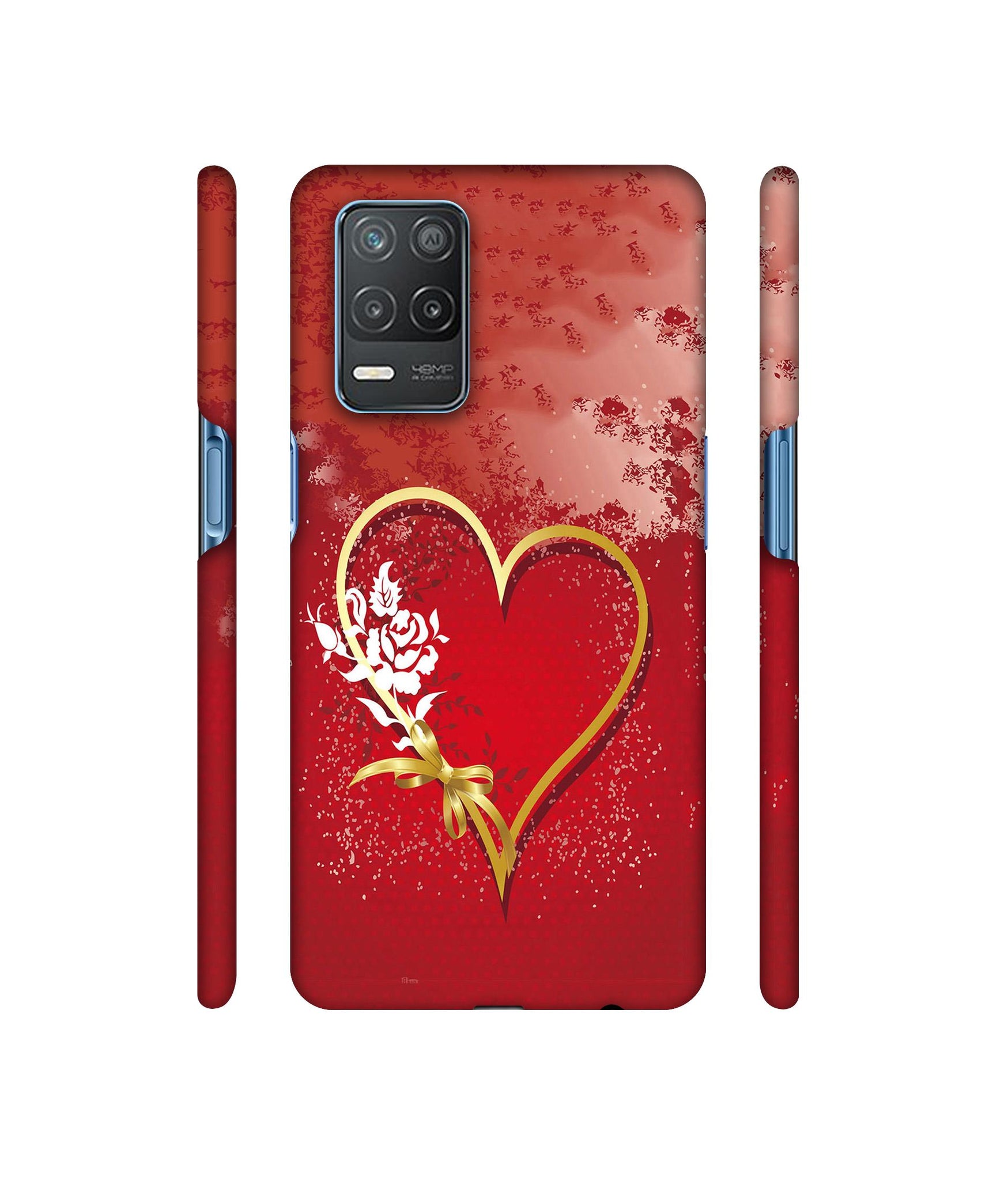 Love Rose Designer Hard Back Cover for Realme 8 5G / Realme 8s 5G