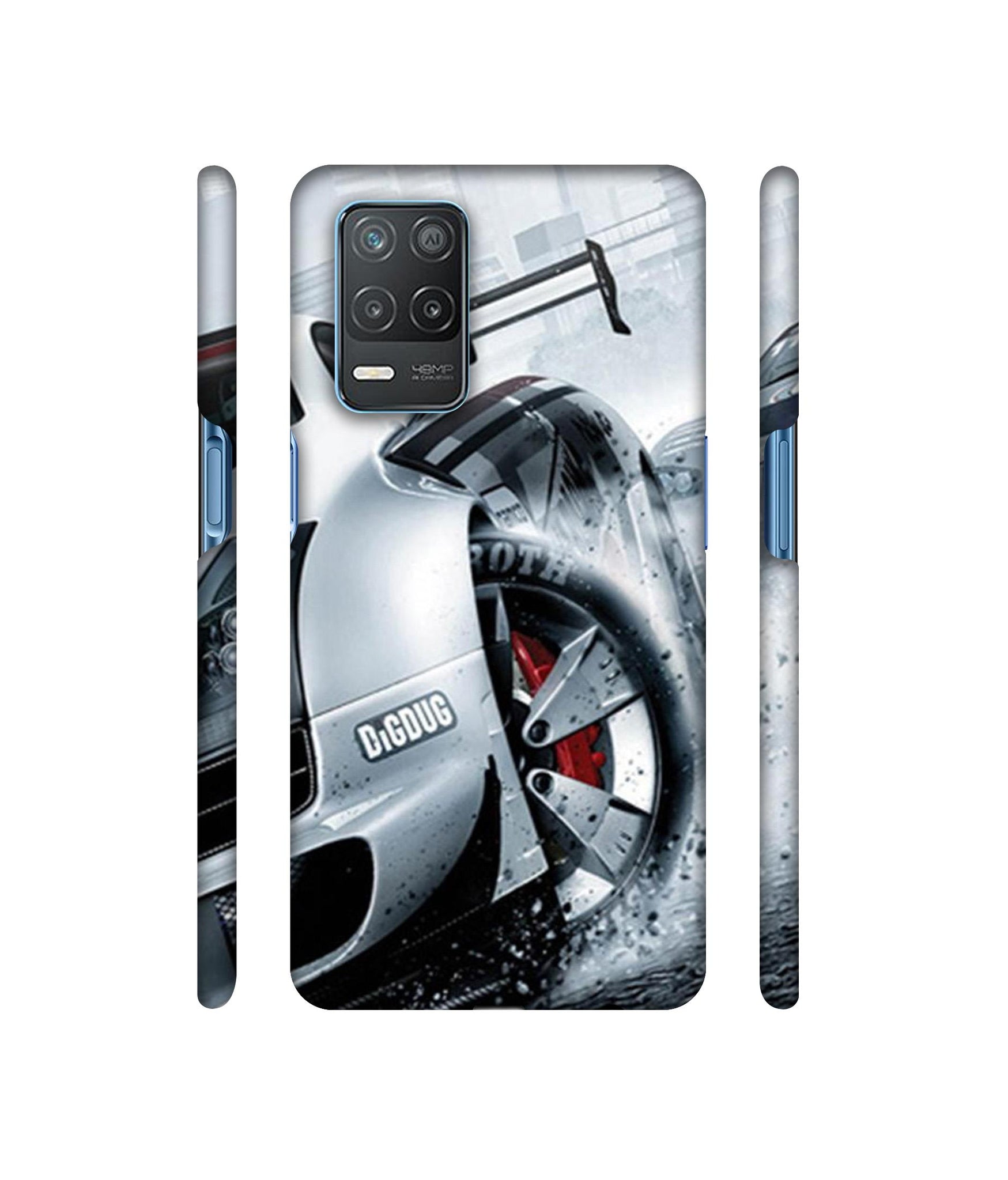 Drift Sport Print Designer Hard Back Cover for Realme 8 5G / Realme 8s 5G