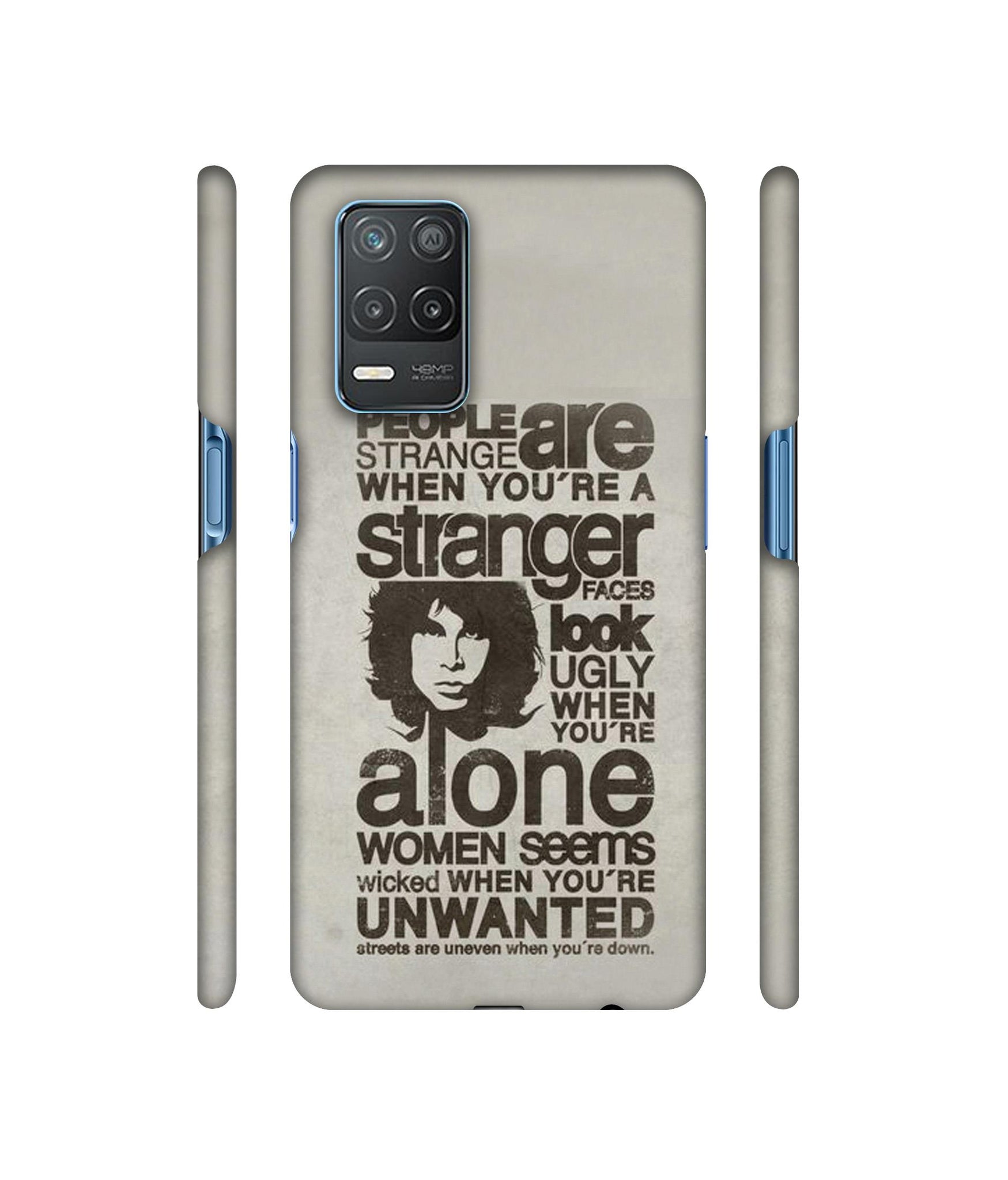Quotes Pattern Designer Hard Back Cover for Realme 8 5G / Realme 8s 5G
