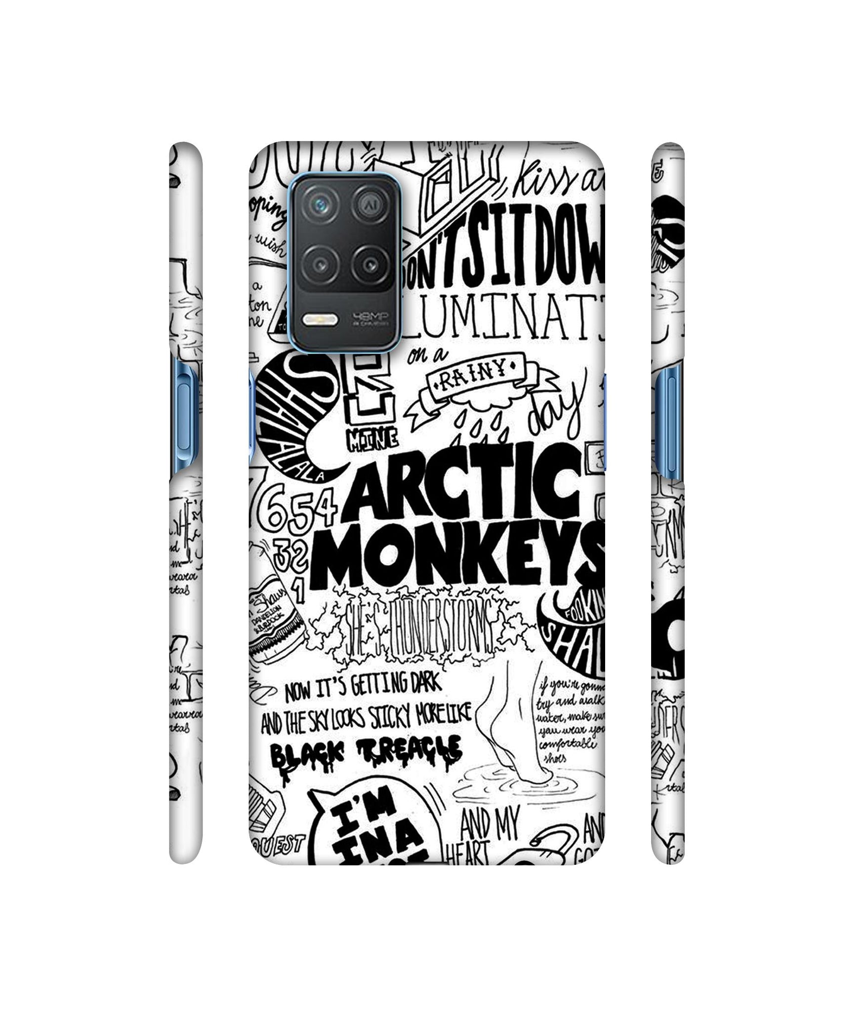 Arctic Monkeys Pattern Designer Hard Back Cover for Realme 8 5G / Realme 8s 5G