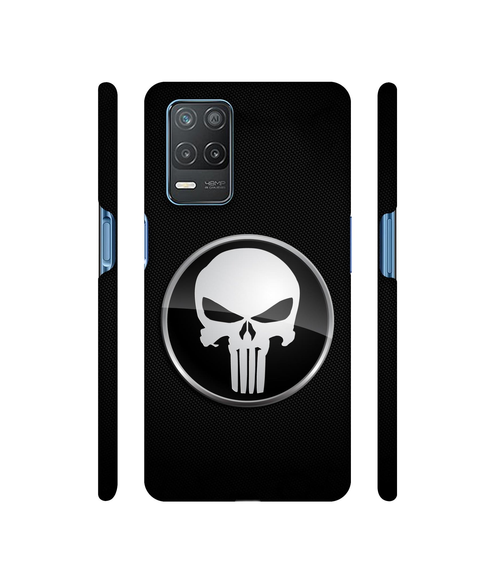 Skull Pattern Designer Hard Back Cover for Realme 8 5G / Realme 8s 5G
