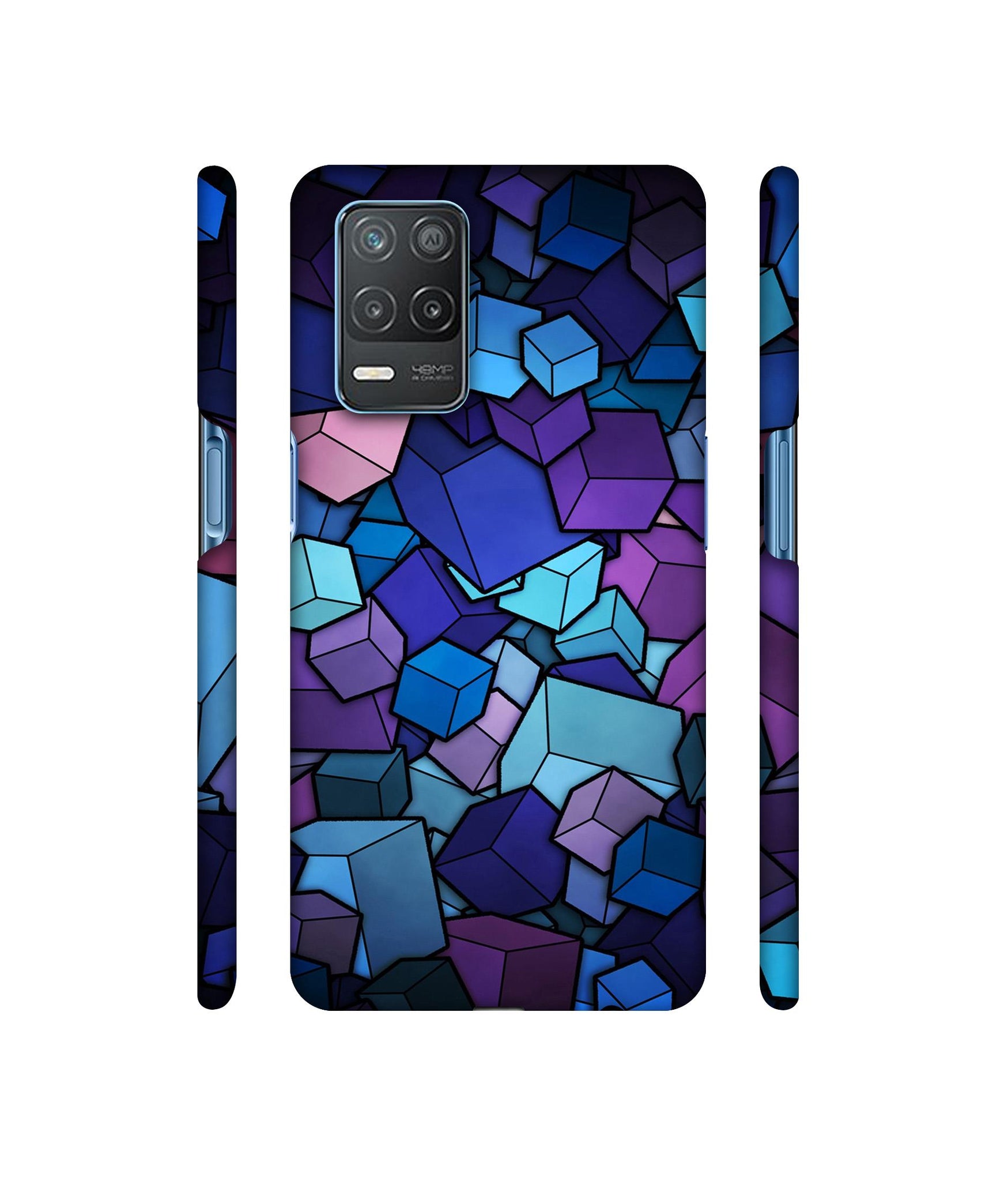 Color Box Designer Hard Back Cover for Realme 8 5G / Realme 8s 5G