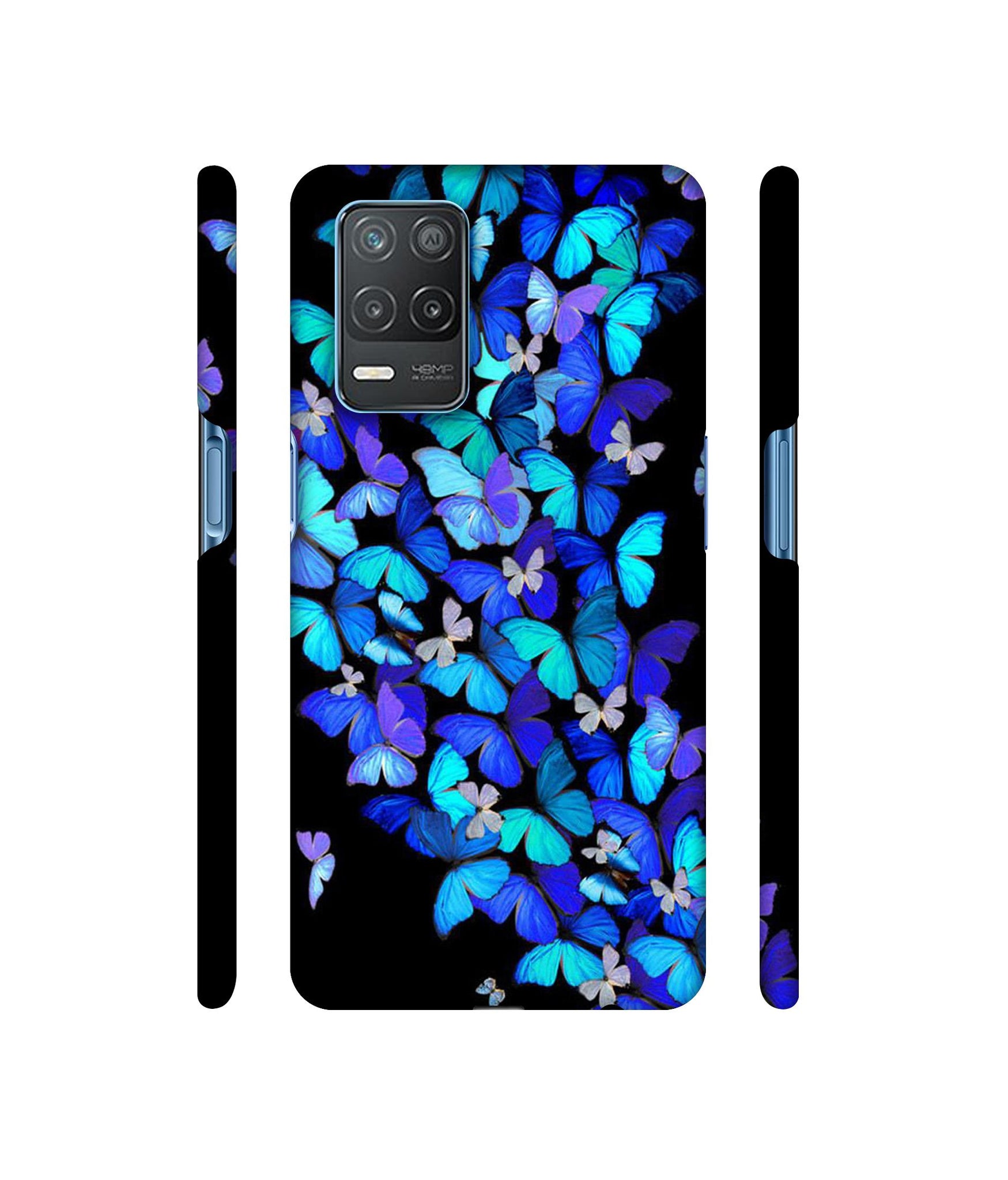 Butterfly Pattern Designer Hard Back Cover for Realme 8 5G / Realme 8s 5G