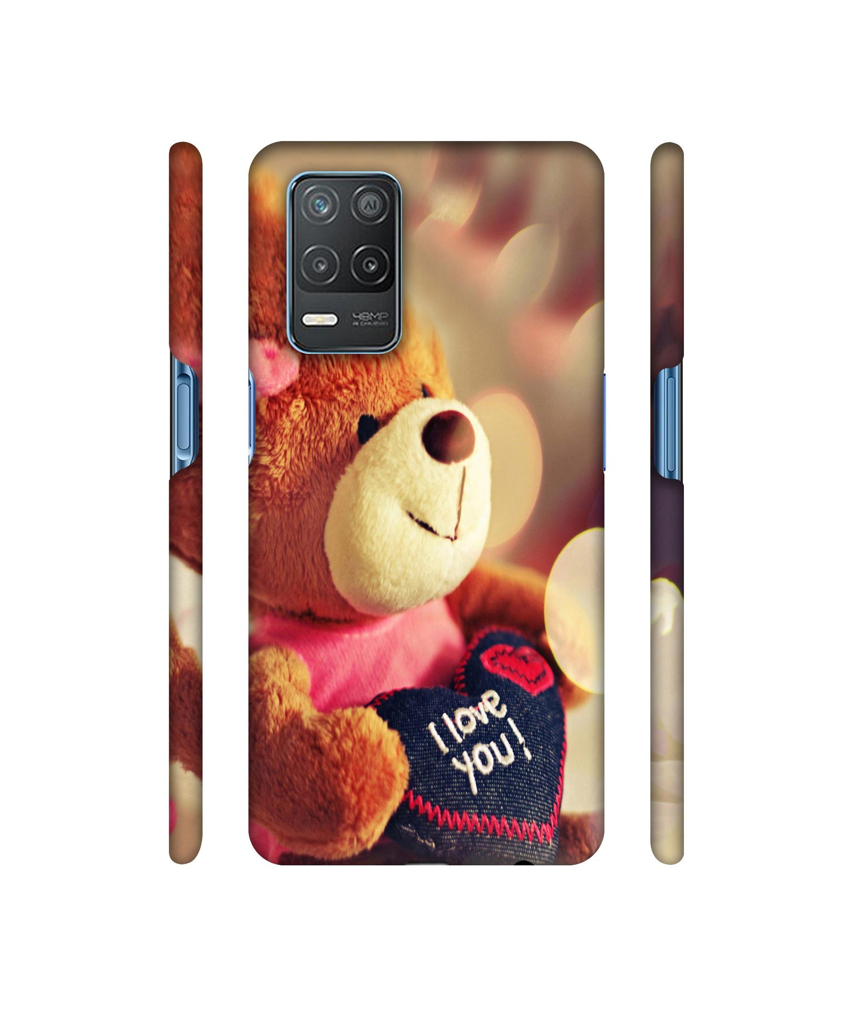 Teddy Bear Designer Hard Back Cover for Realme 8 5G / Realme 8s 5G