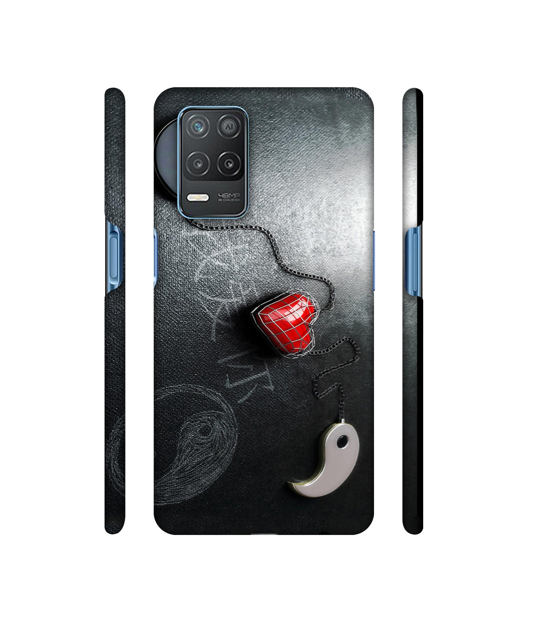 Chinnese Yin and Yang Designer Hard Back Cover for Realme 8 5G / Realme 8s 5G