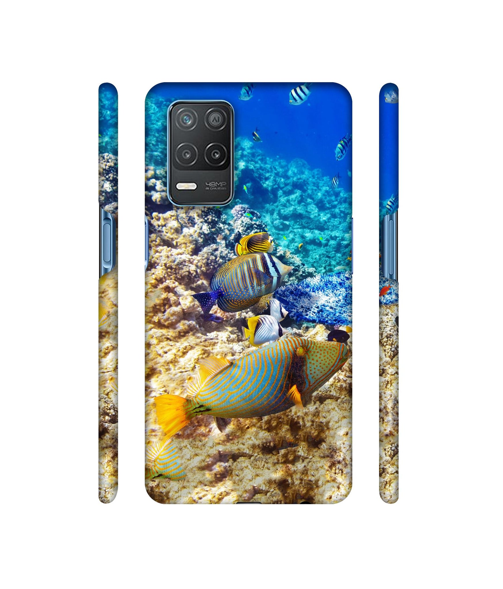 Underwater World Designer Hard Back Cover for Realme 8 5G / Realme 8s 5G