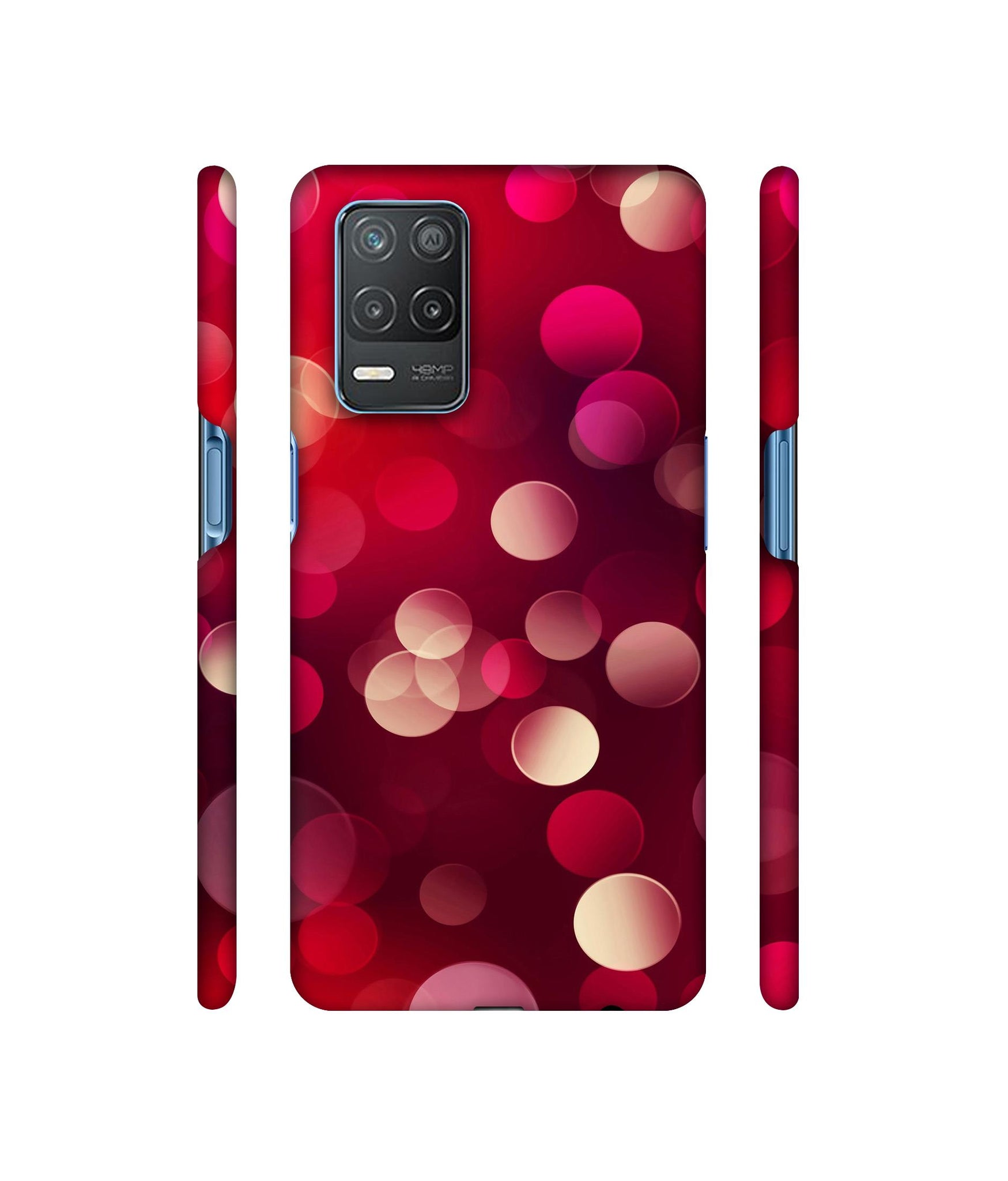 3D Circles Designer Hard Back Cover for Realme 8 5G / Realme 8s 5G