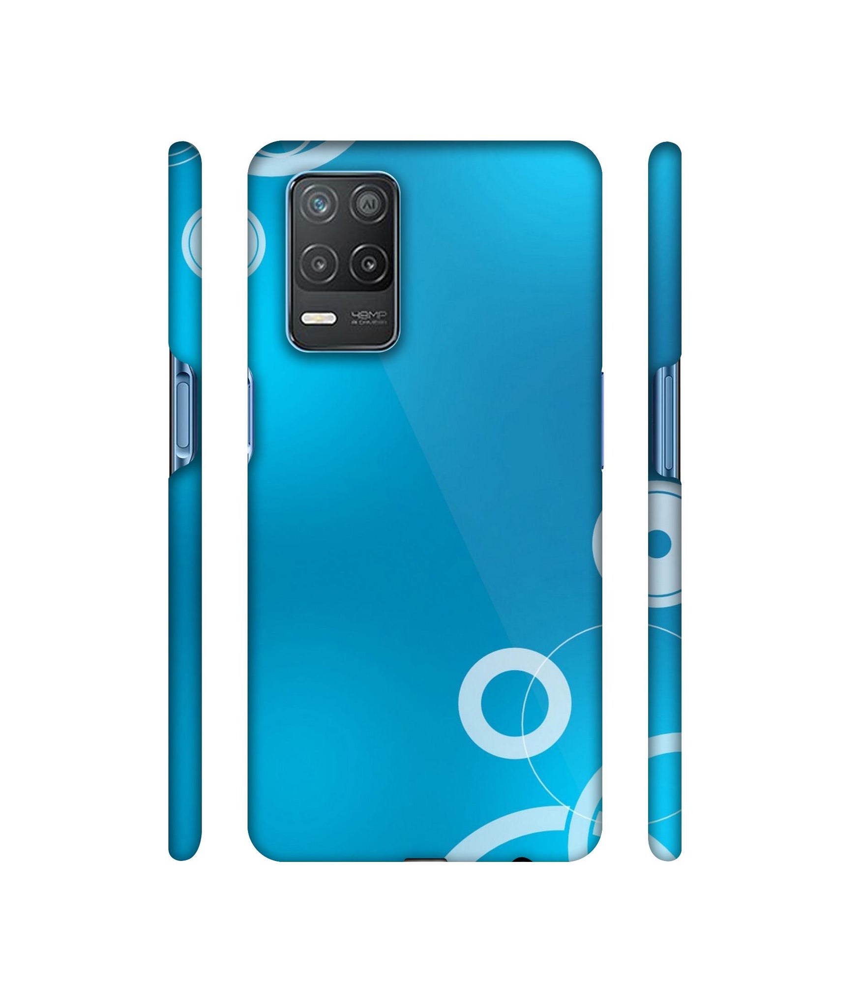 Circle Background Designer Hard Back Cover for Realme 8 5G / Realme 8s 5G