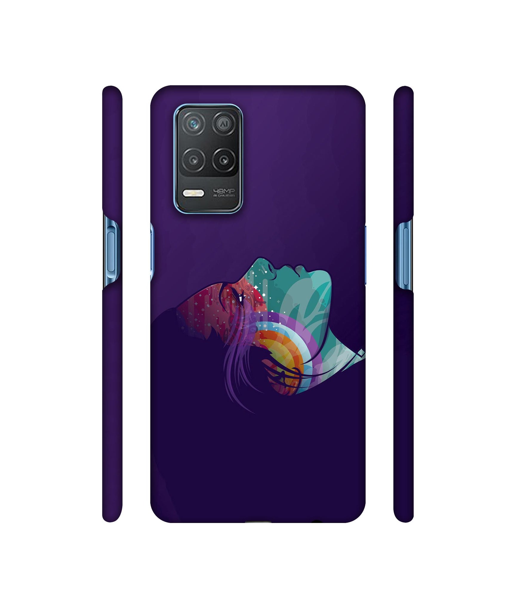 Vector Girl Designer Hard Back Cover for Realme 8 5G / Realme 8s 5G