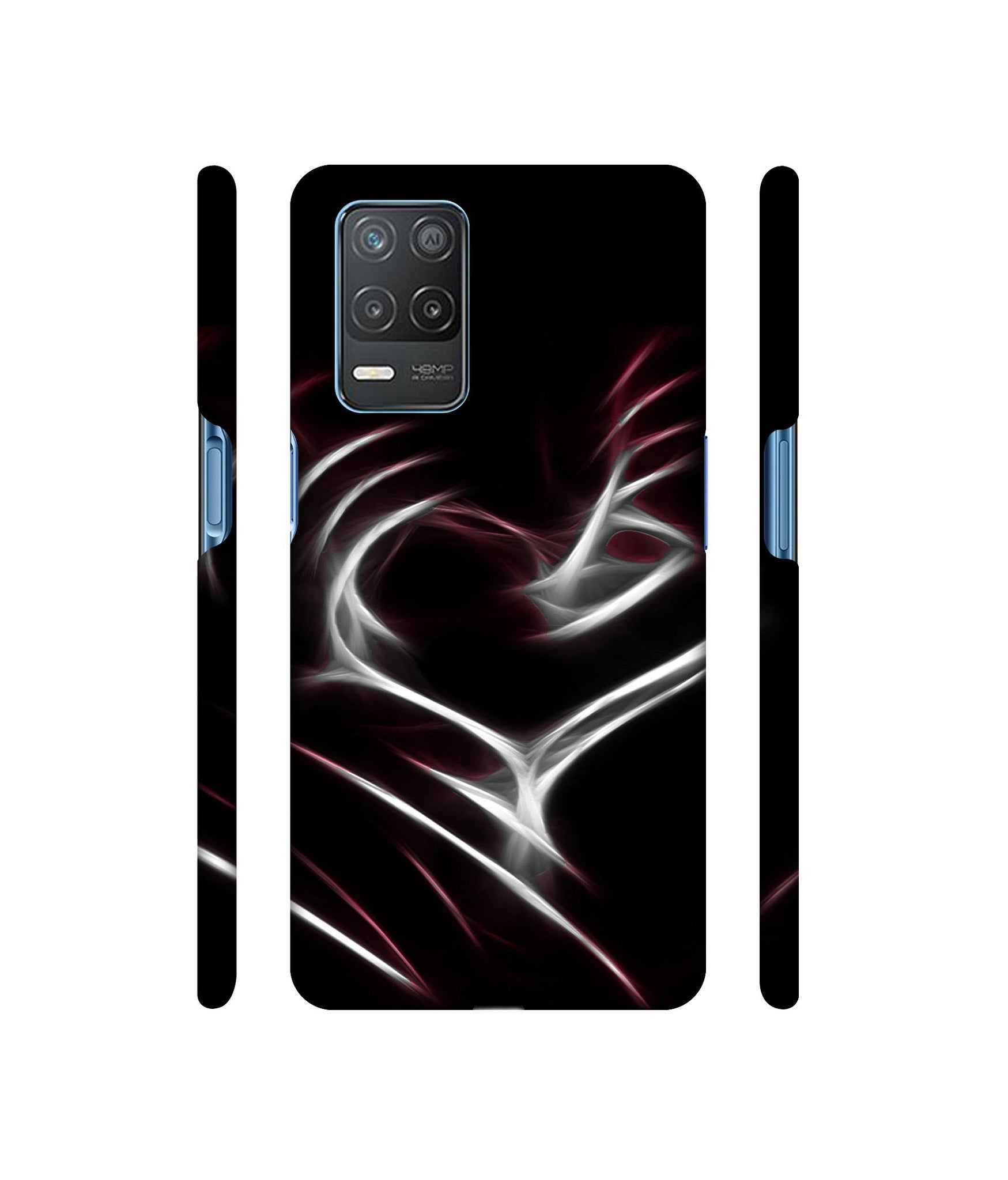 Heart Line Designer Hard Back Cover for Realme 8 5G / Realme 8s 5G