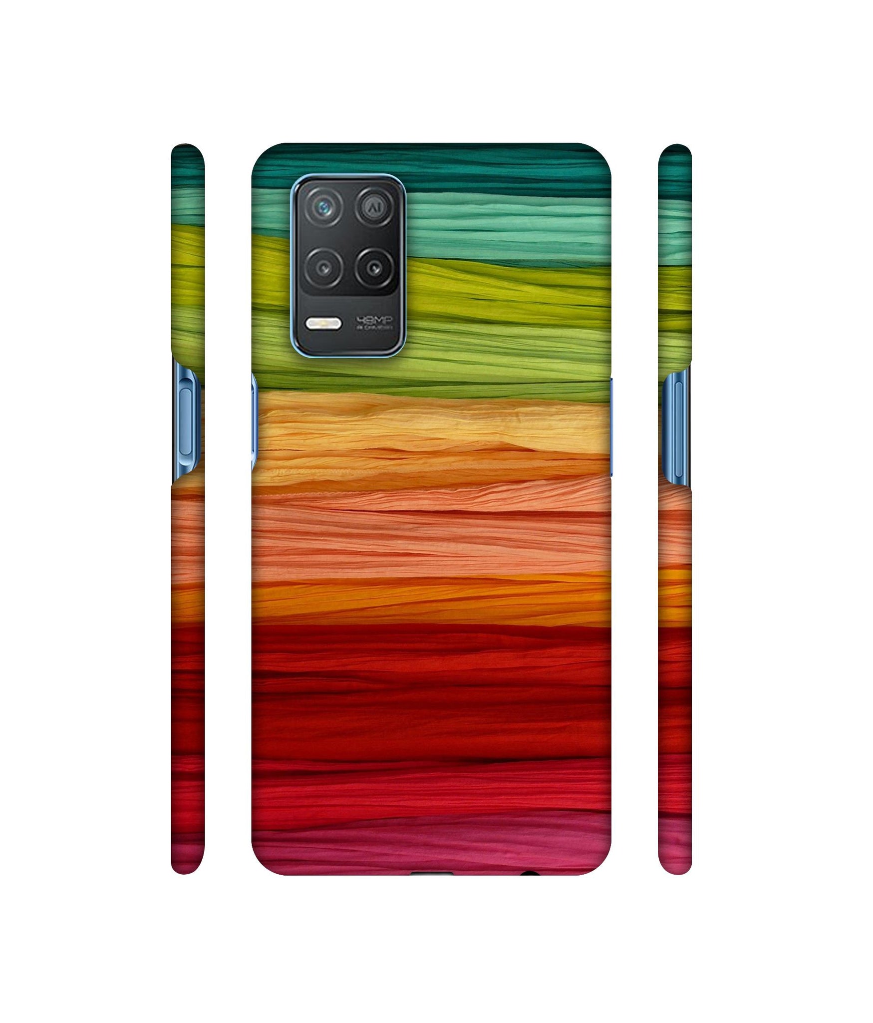 Colorful Thread Designer Hard Back Cover for Realme 8 5G / Realme 8s 5G