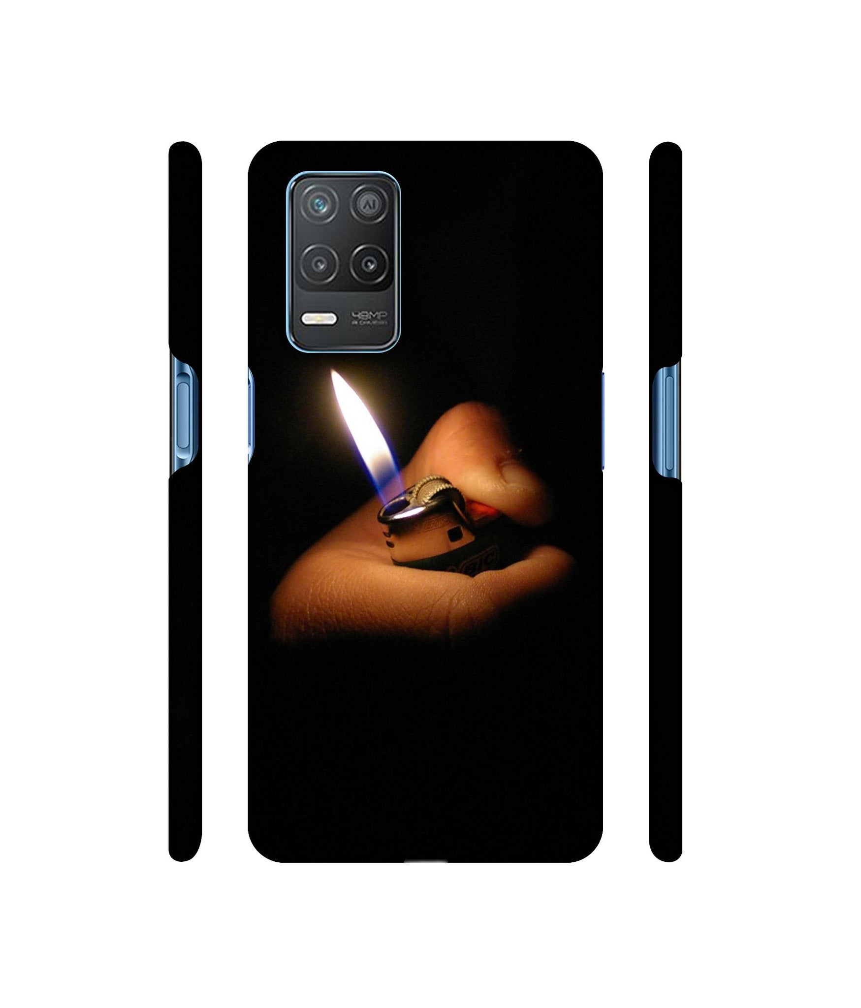 Lighter Flames Designer Hard Back Cover for Realme 8 5G / Realme 8s 5G