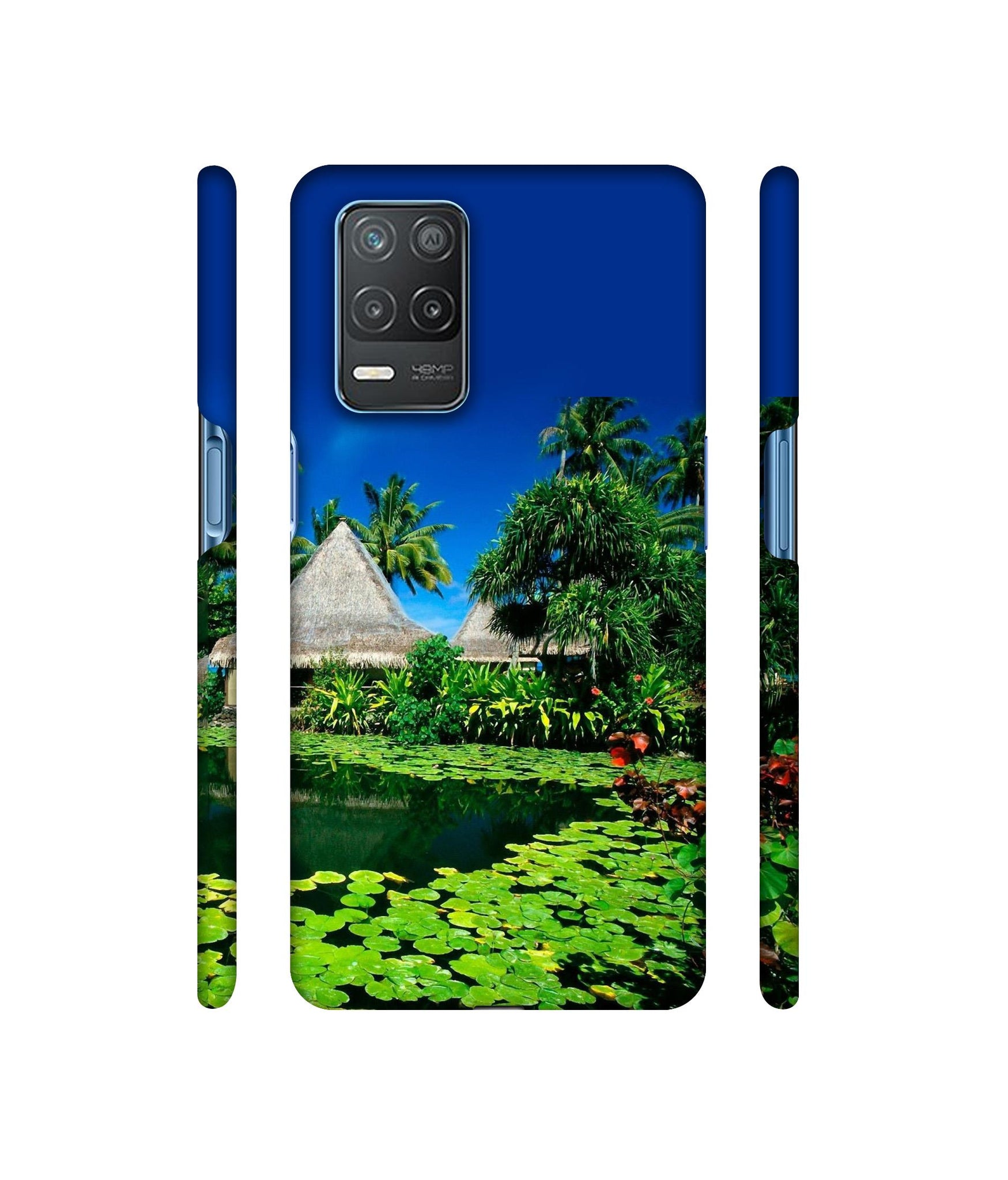 Tropics Water Designer Hard Back Cover for Realme 8 5G / Realme 8s 5G