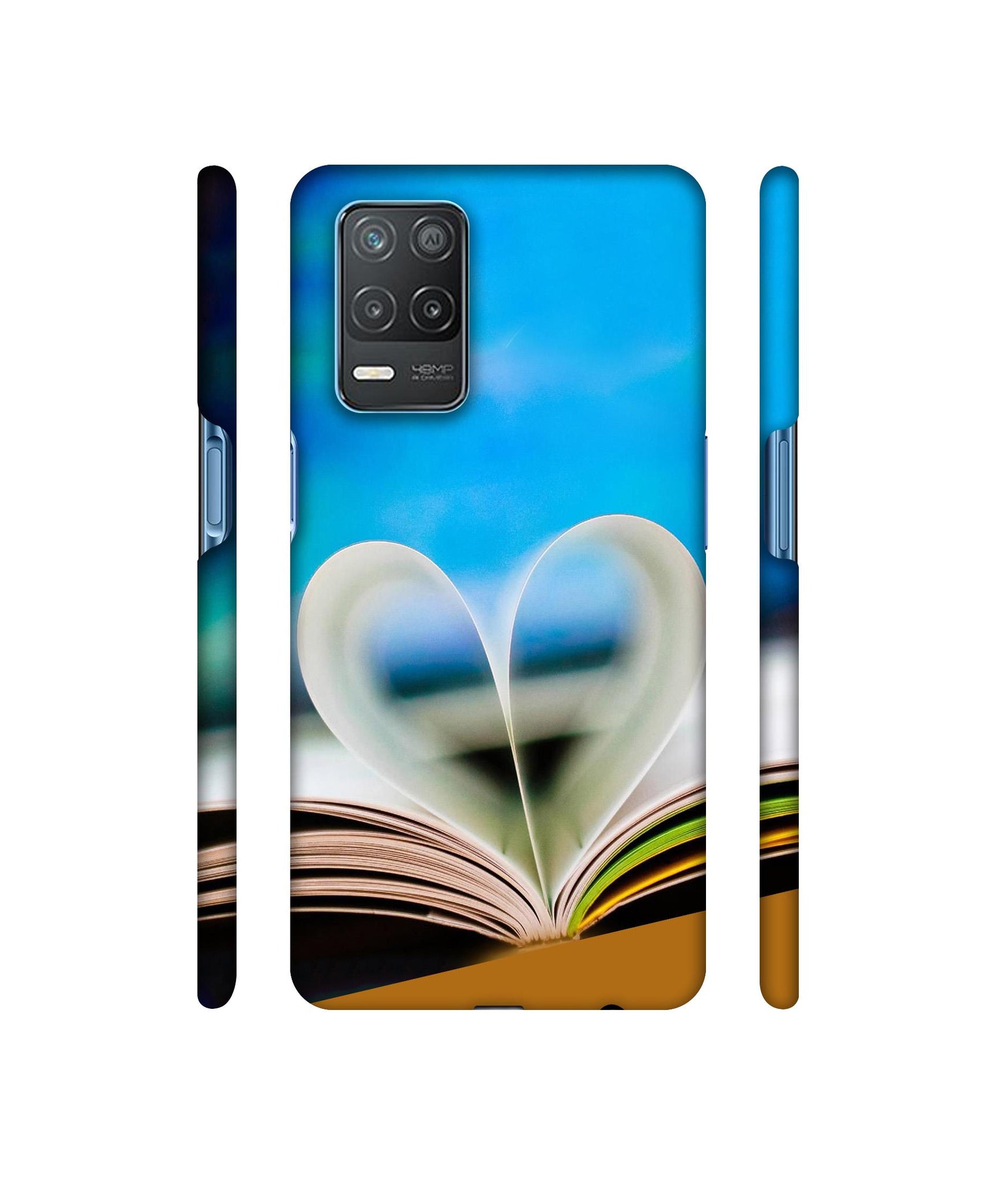Love Book Designer Hard Back Cover for Realme 8 5G / Realme 8s 5G