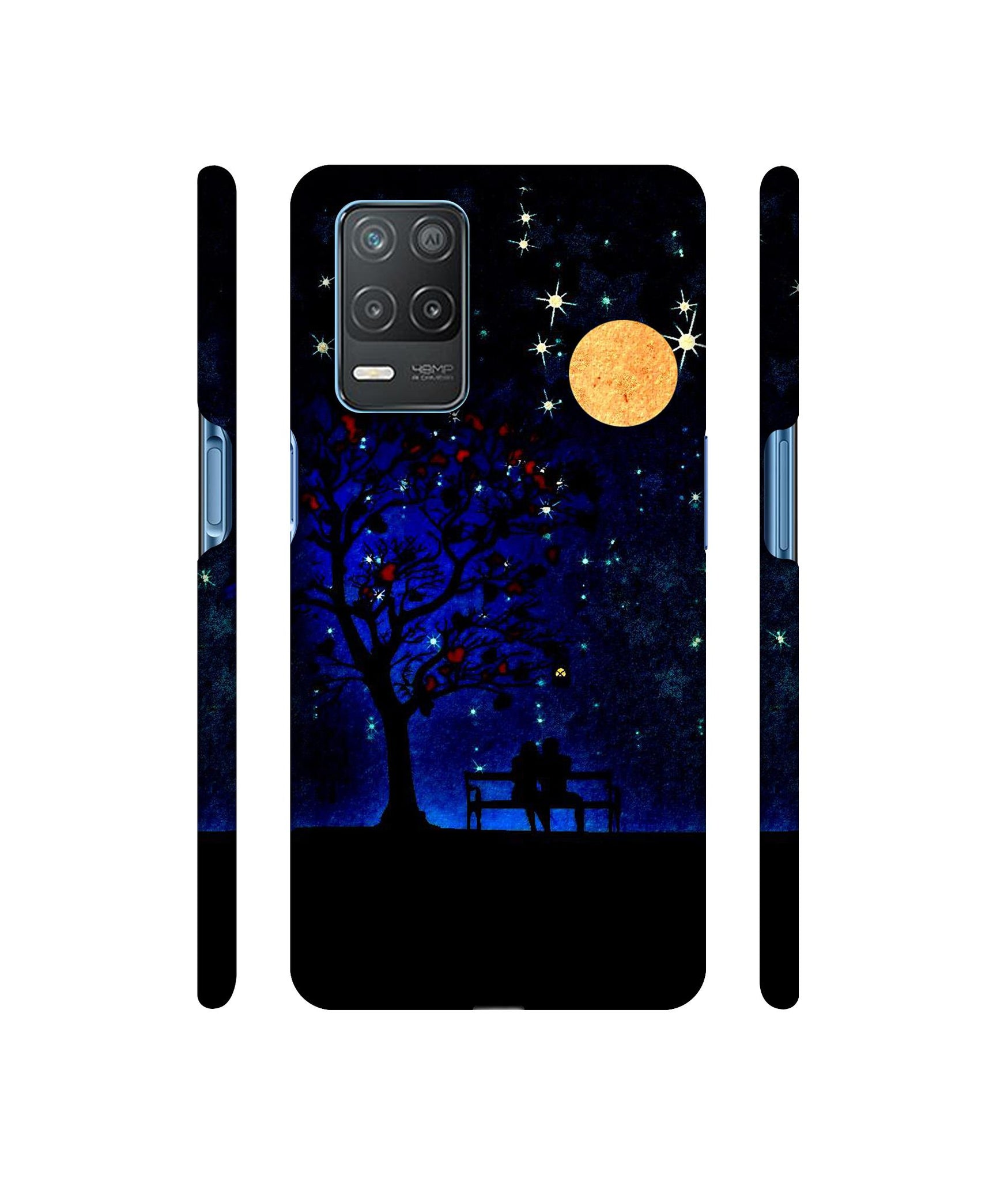 Blue Sky Designer Hard Back Cover for Realme 8 5G / Realme 8s 5G