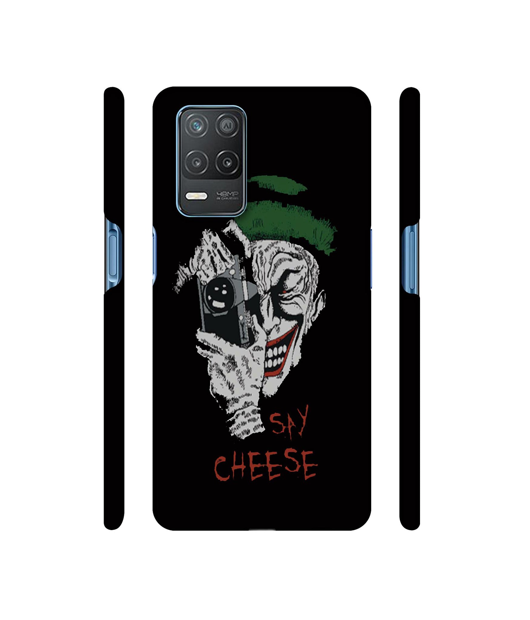 Joker Say Cheese Designer Hard Back Cover for Realme 8 5G / Realme 8s 5G