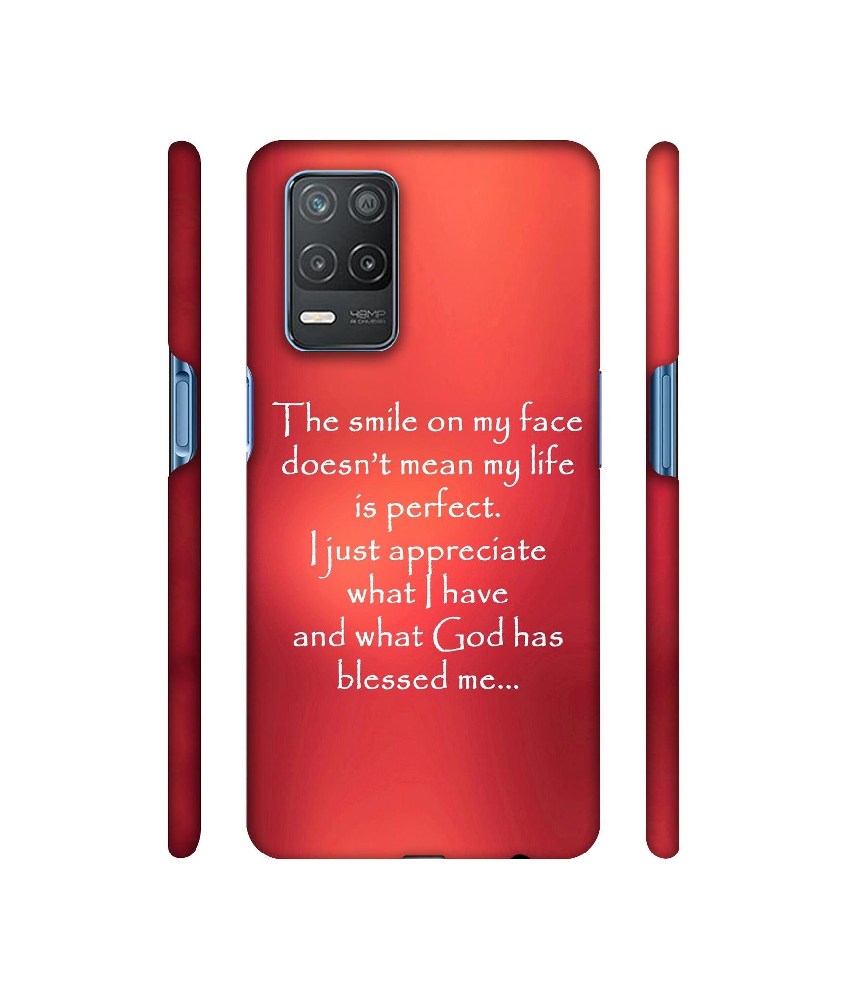 Quotes On Life Designer Hard Back Cover for Realme 8 5G / Realme 8s 5G