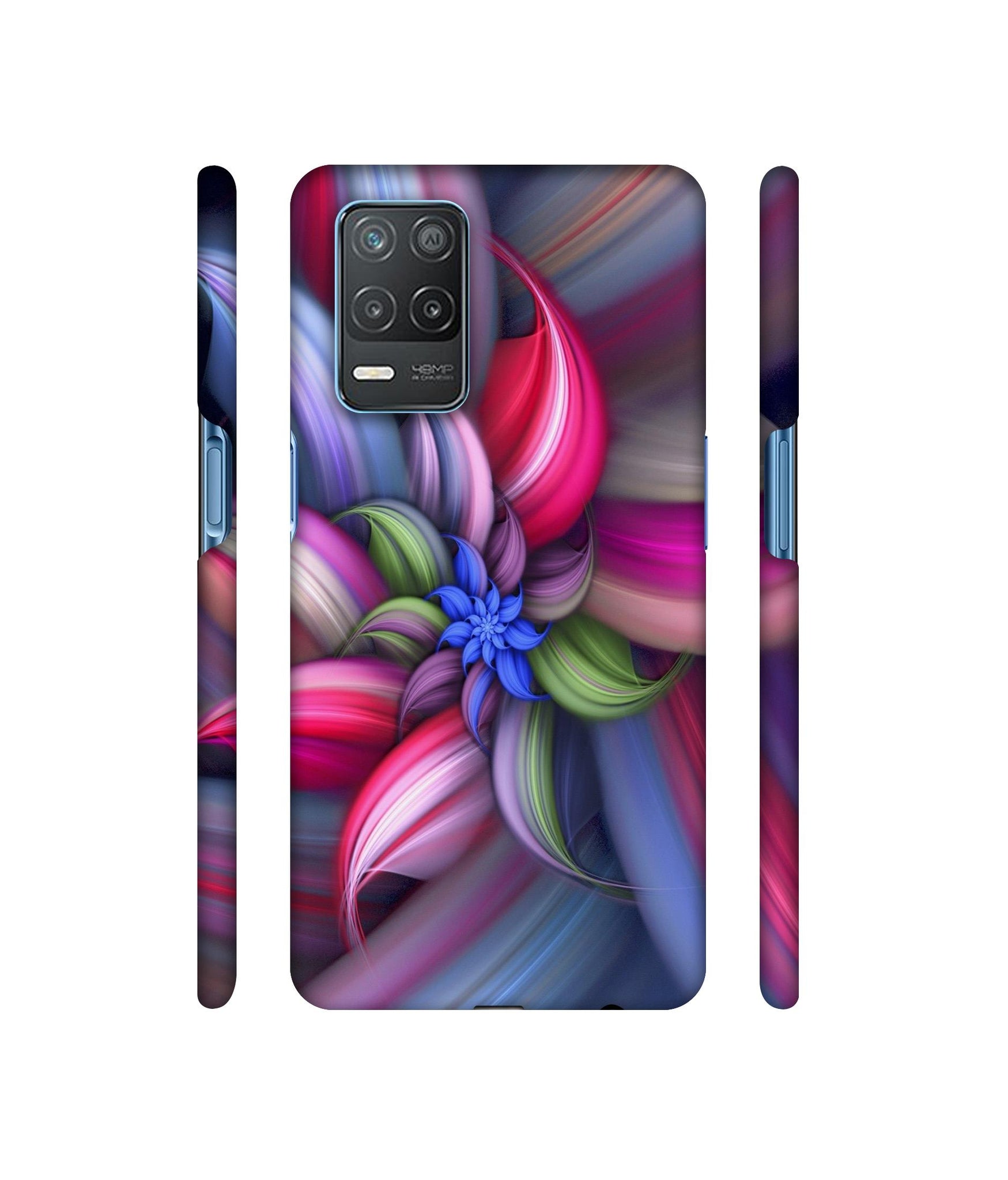 Colorful Flower Designer Hard Back Cover for Realme 8 5G / Realme 8s 5G