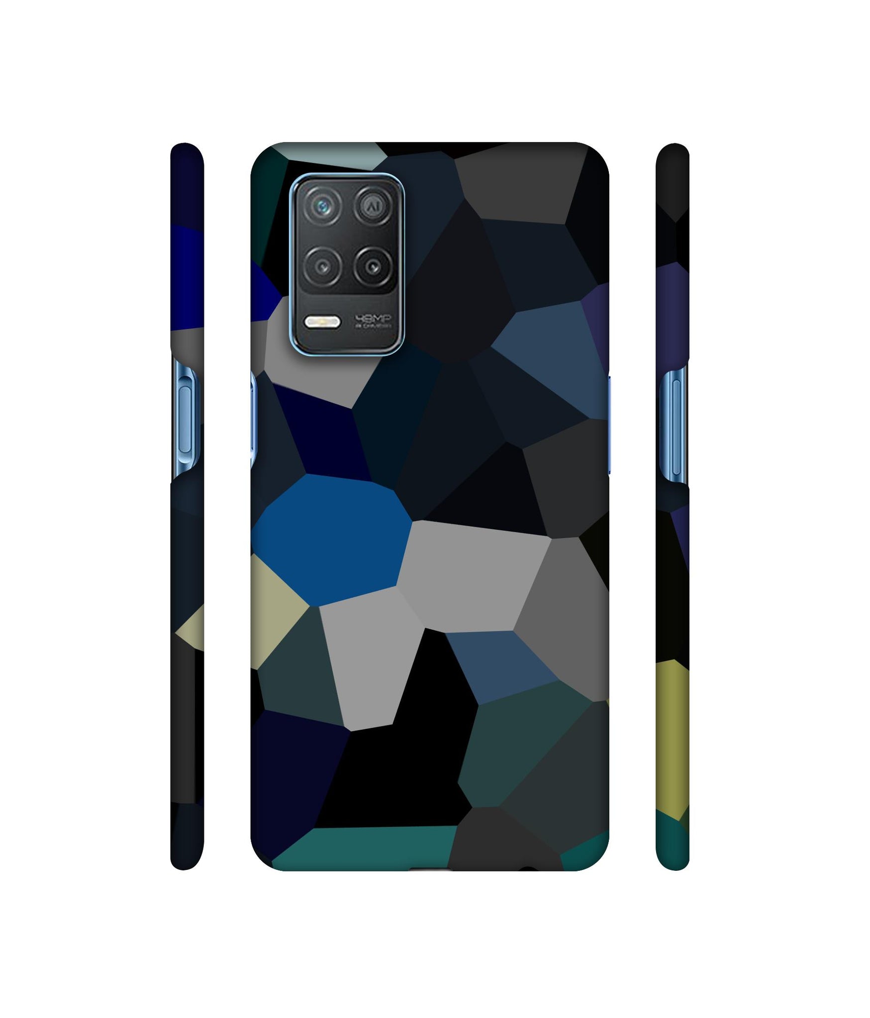 Mathematical Shape Designer Hard Back Cover for Realme 8 5G / Realme 8s 5G