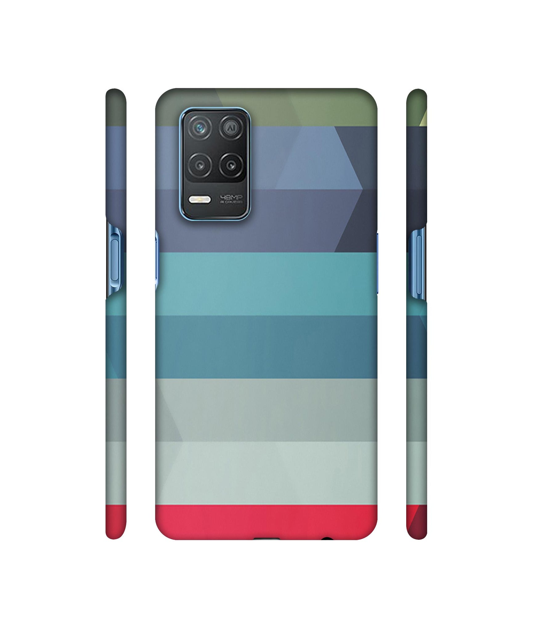 Colorful Lines Designer Hard Back Cover for Realme 8 5G / Realme 8s 5G