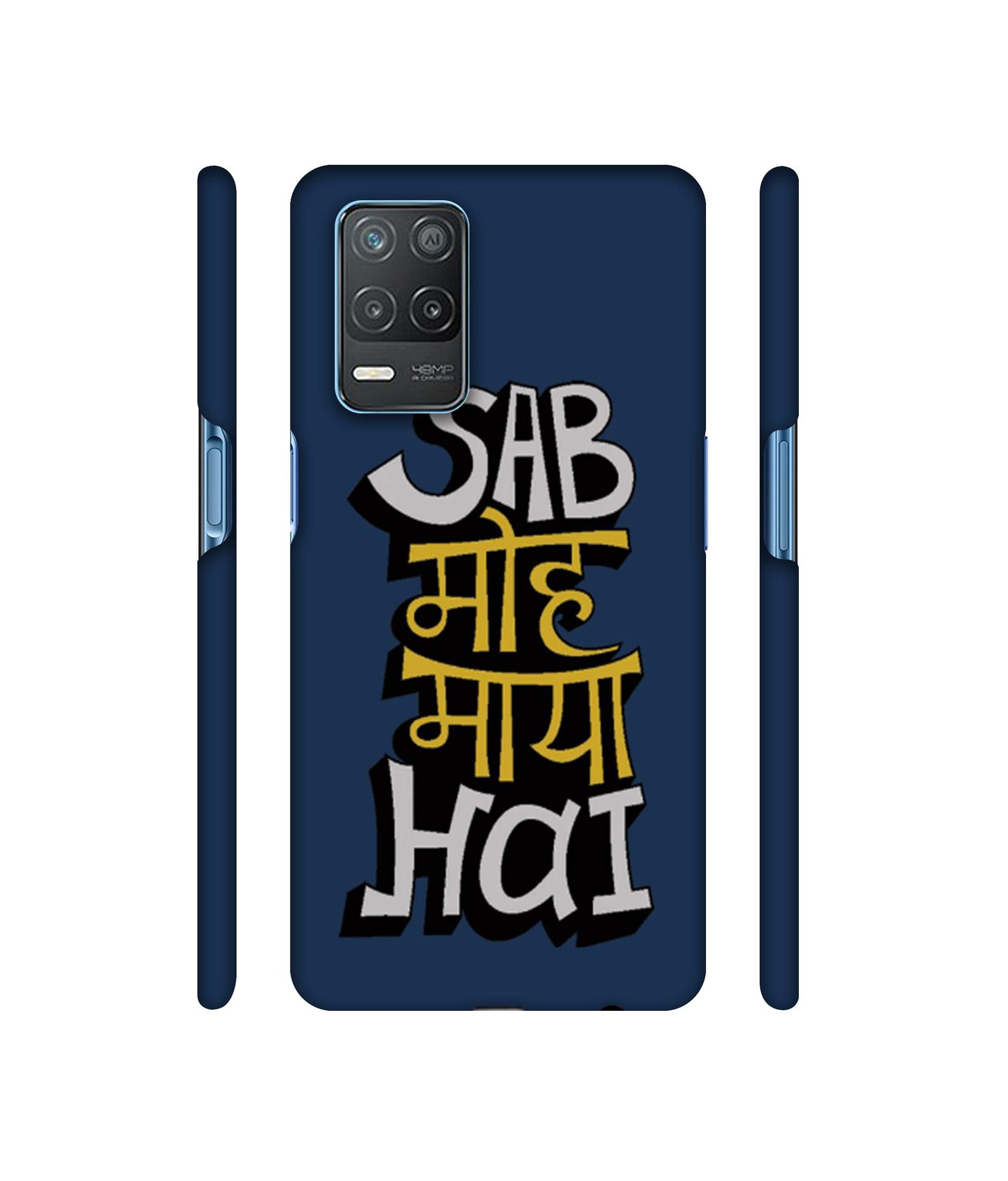 Sab Moh Maya Hai Designer Hard Back Cover for Realme 8 5G / Realme 8s 5G