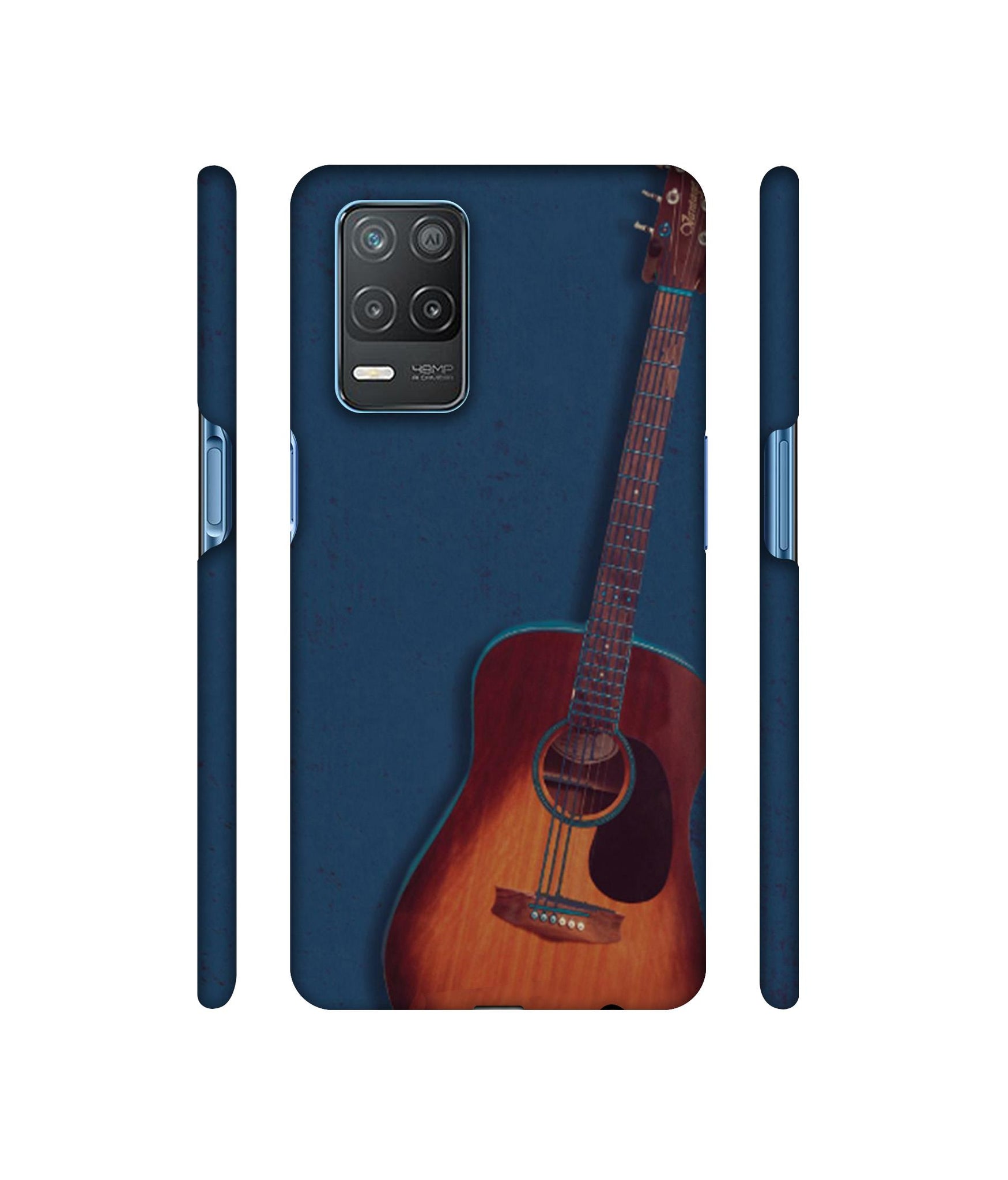 Guitar Designer Hard Back Cover for Realme 8 5G / Realme 8s 5G