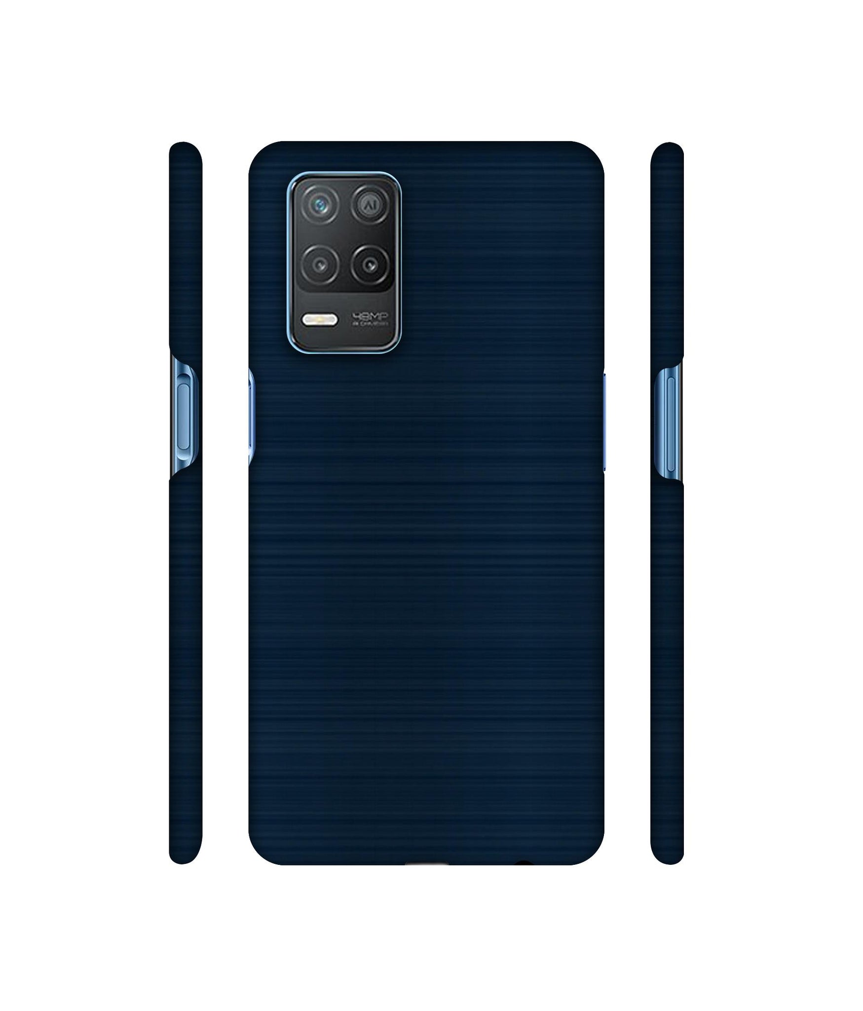 Blue Line Designer Hard Back Cover for Realme 8 5G / Realme 8s 5G