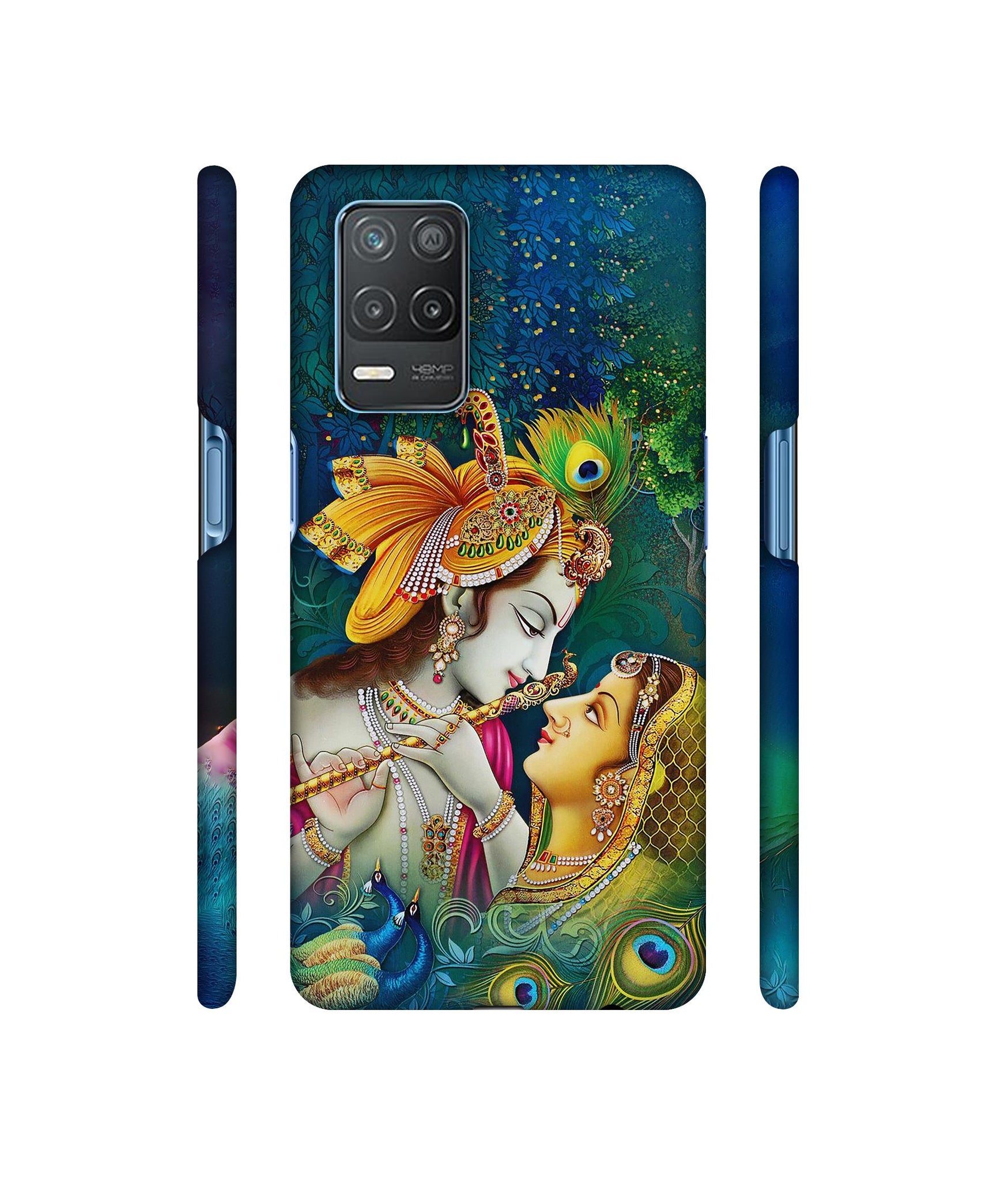 Radha Kishan Love Designer Hard Back Cover for Realme 8 5G / Realme 8s 5G