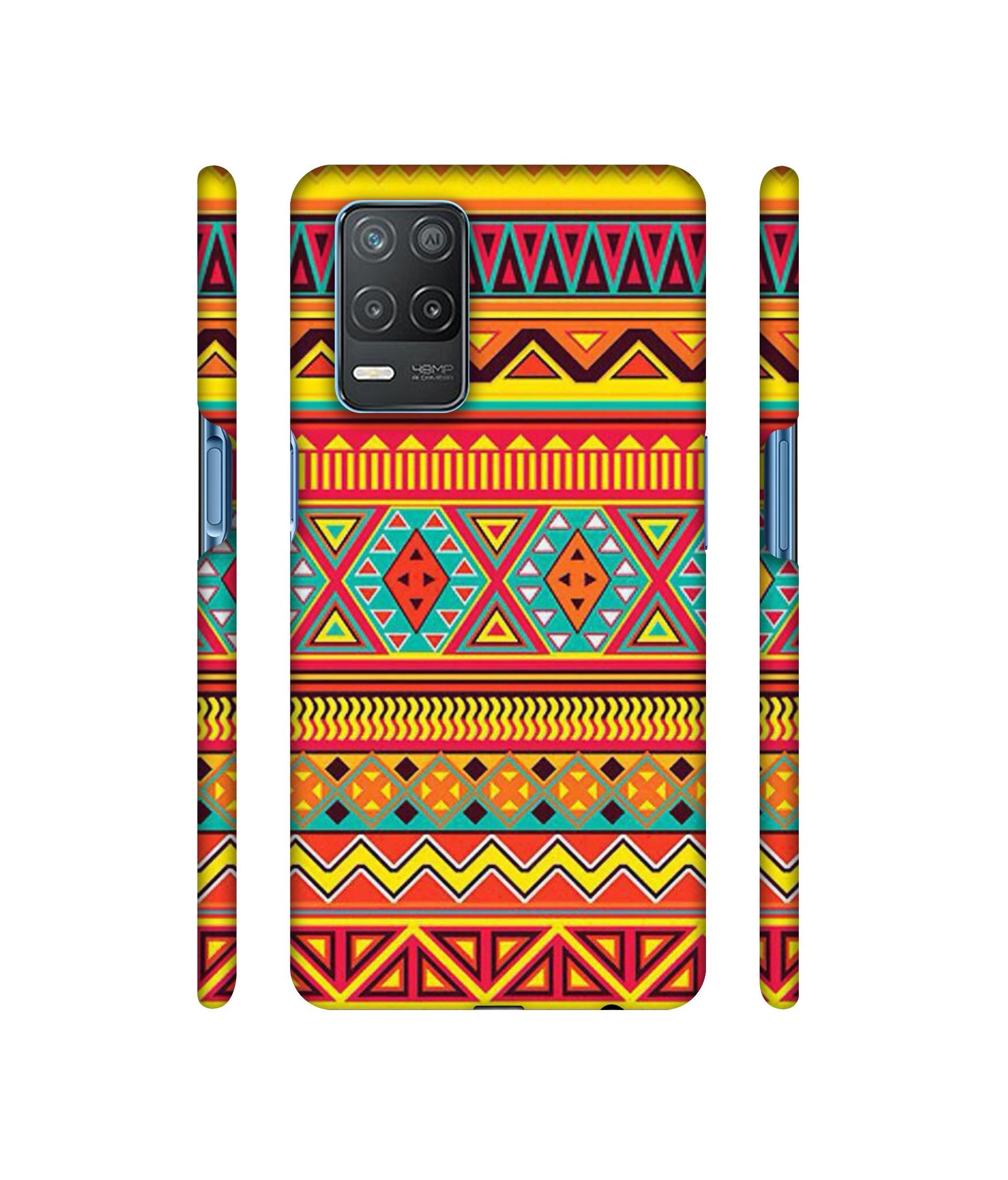 Artistic Rangoli Designer Hard Back Cover for Realme 8 5G / Realme 8s 5G