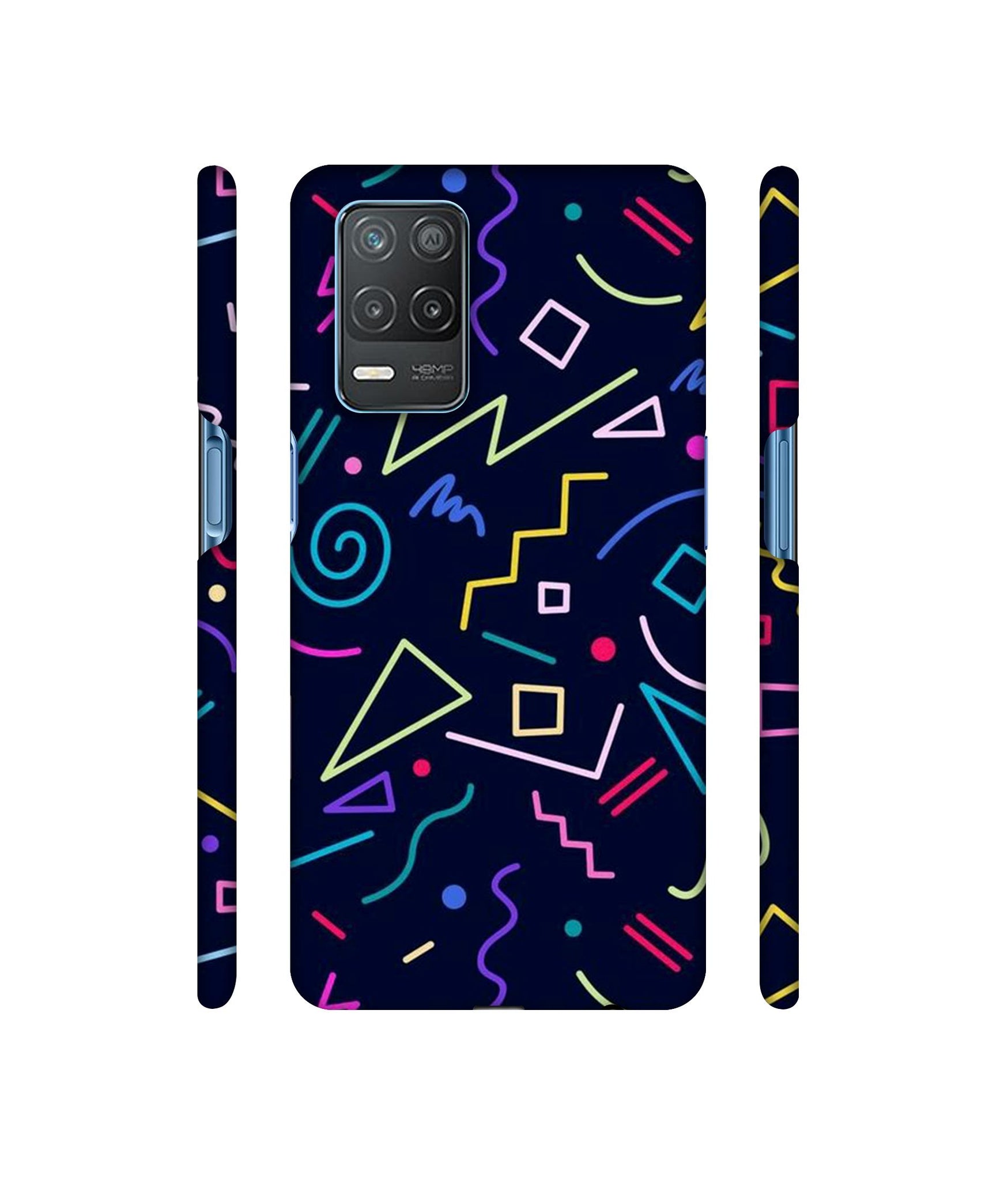 Sings Illustrator Designer Hard Back Cover for Realme 8 5G / Realme 8s 5G