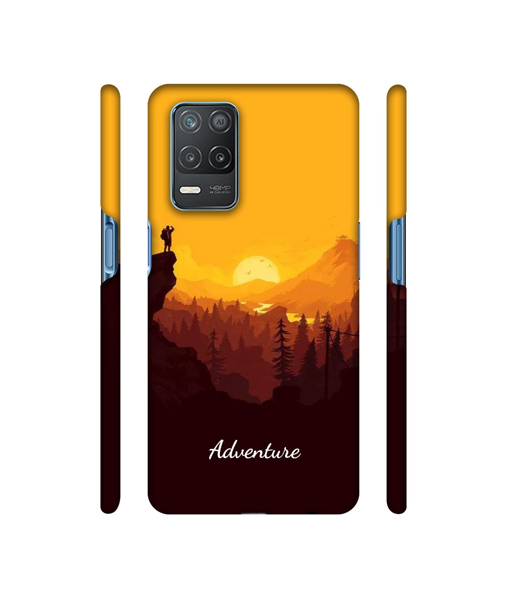 Adventure With Vactor Designer Hard Back Cover for Realme 8 5G / Realme 8s 5G