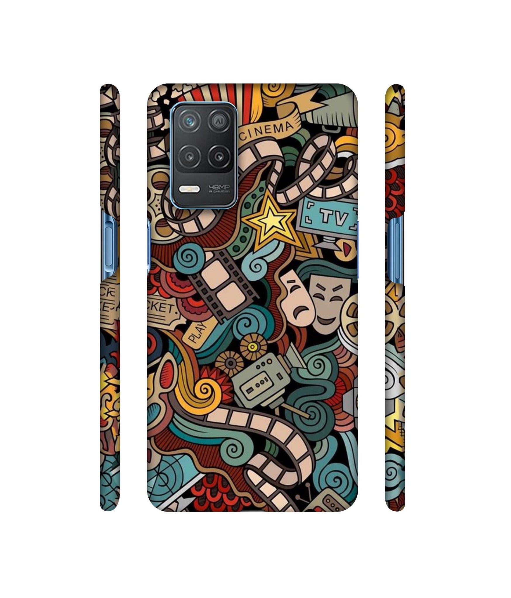 Movies Designer Hard Back Cover for Realme 8 5G / Realme 8s 5G