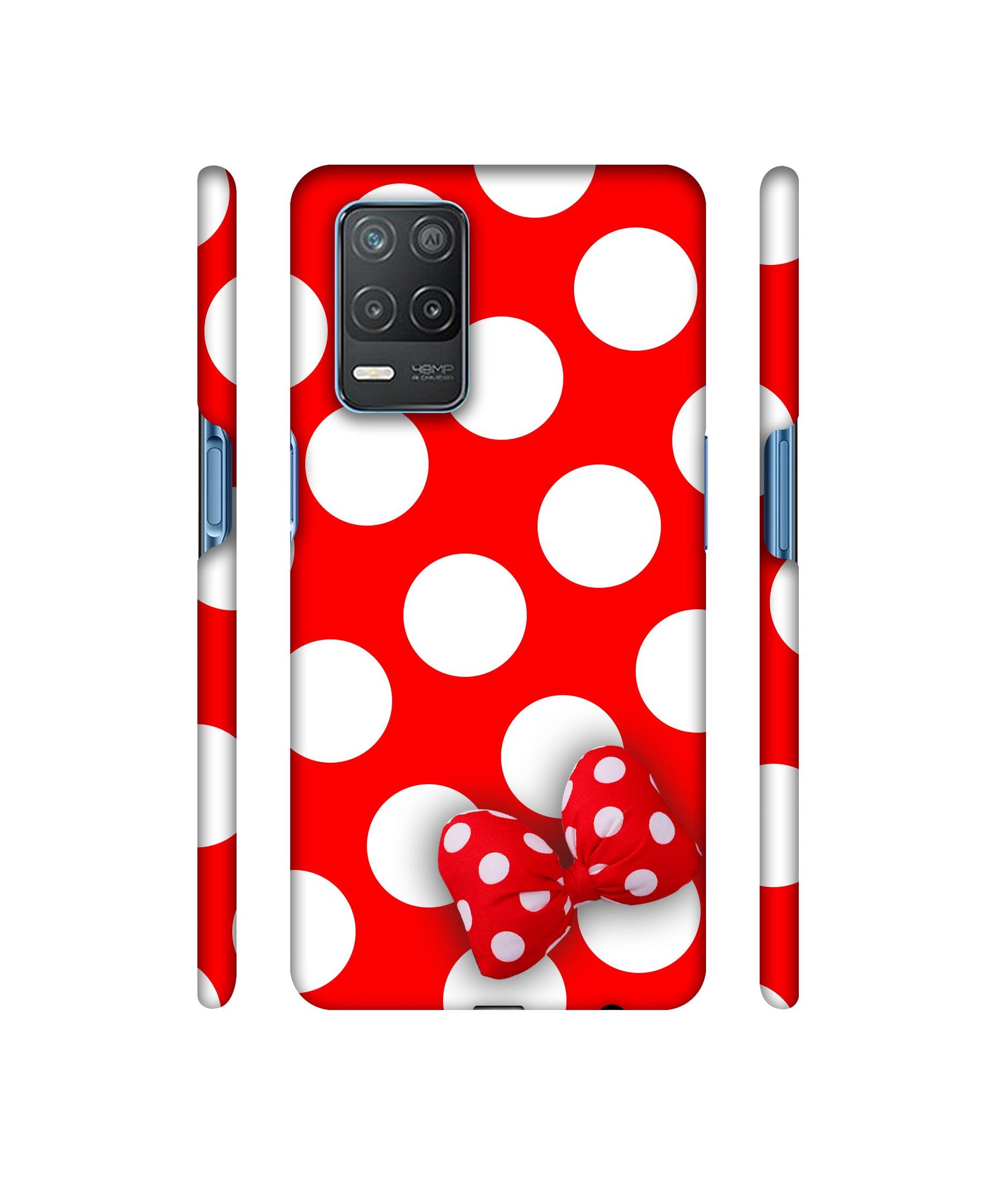 White Bubble Designer Hard Back Cover for Realme 8 5G / Realme 8s 5G