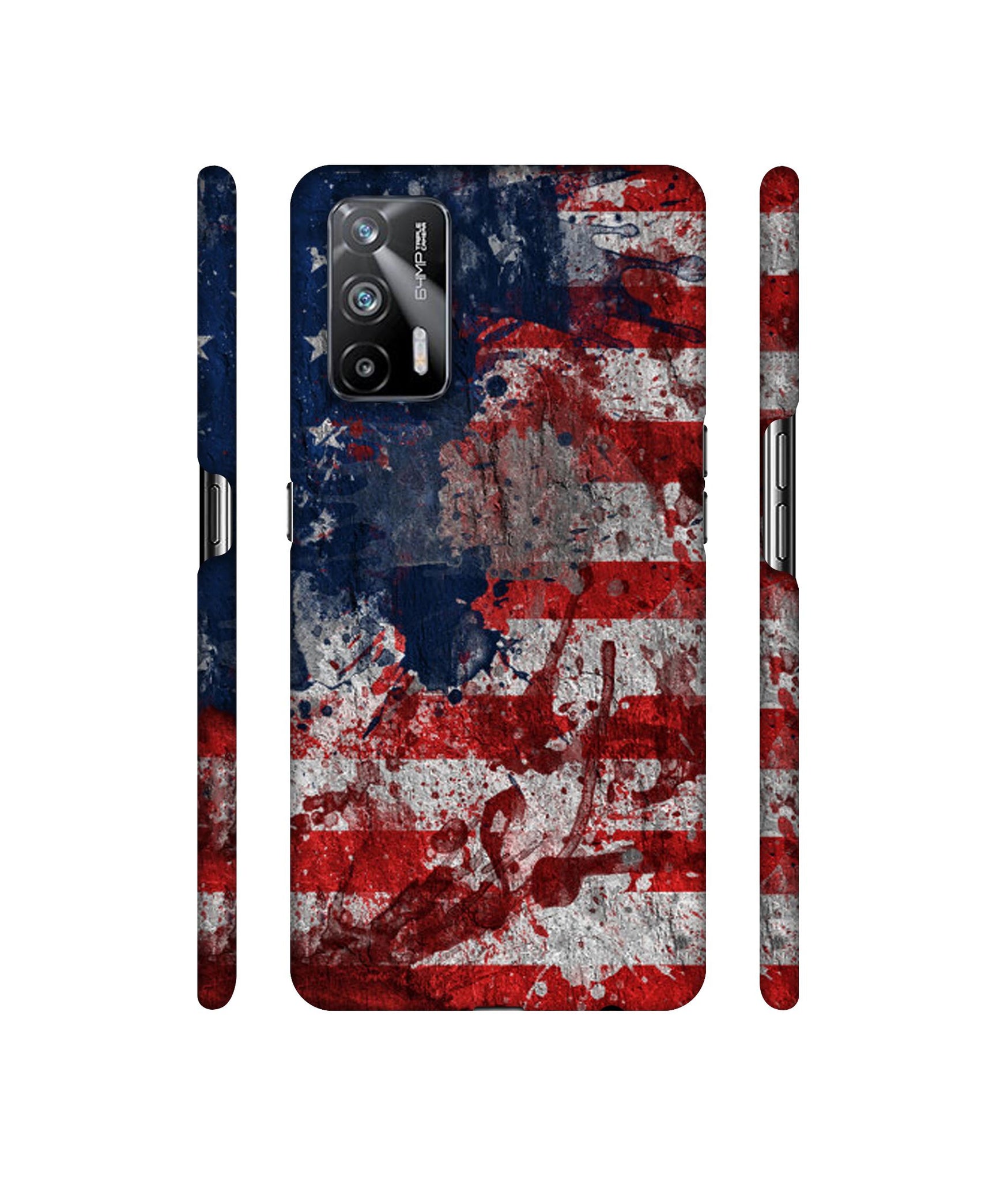 Painting American Designer Hard Back Cover for Realme X7 Max 5G / Realme GT 5G