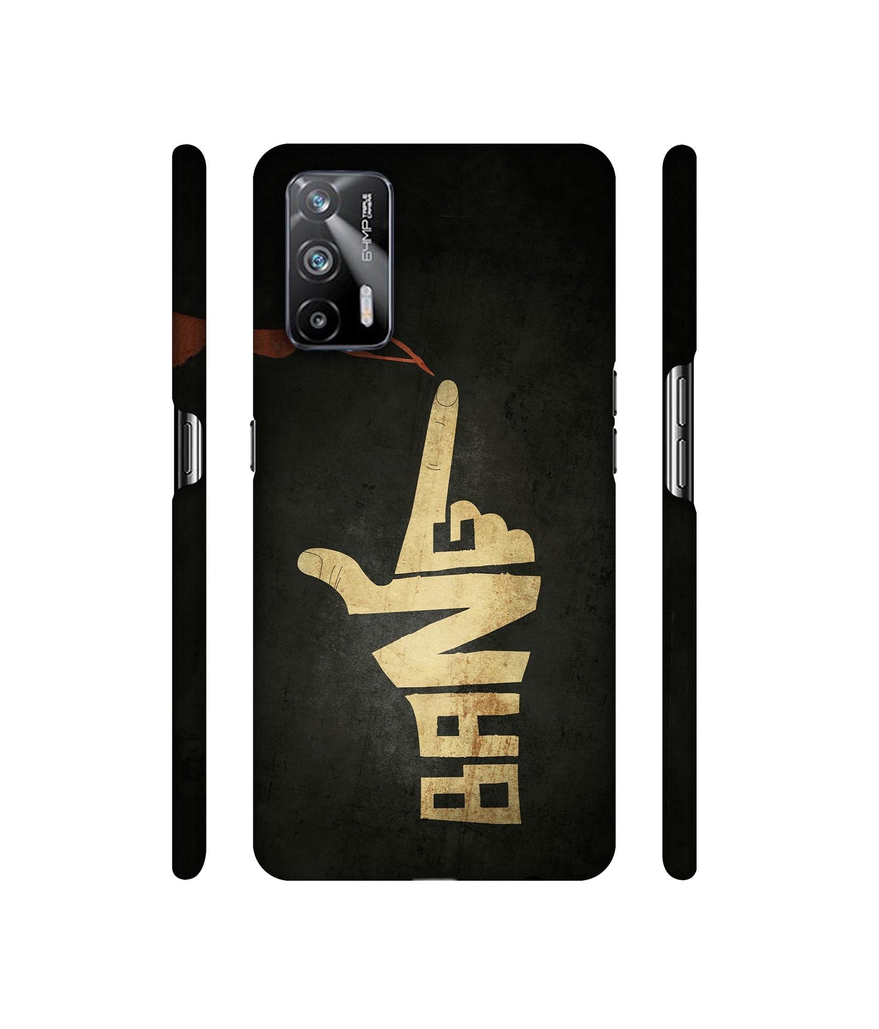 Pointing Designer Hard Back Cover for Realme X7 Max 5G / Realme GT 5G