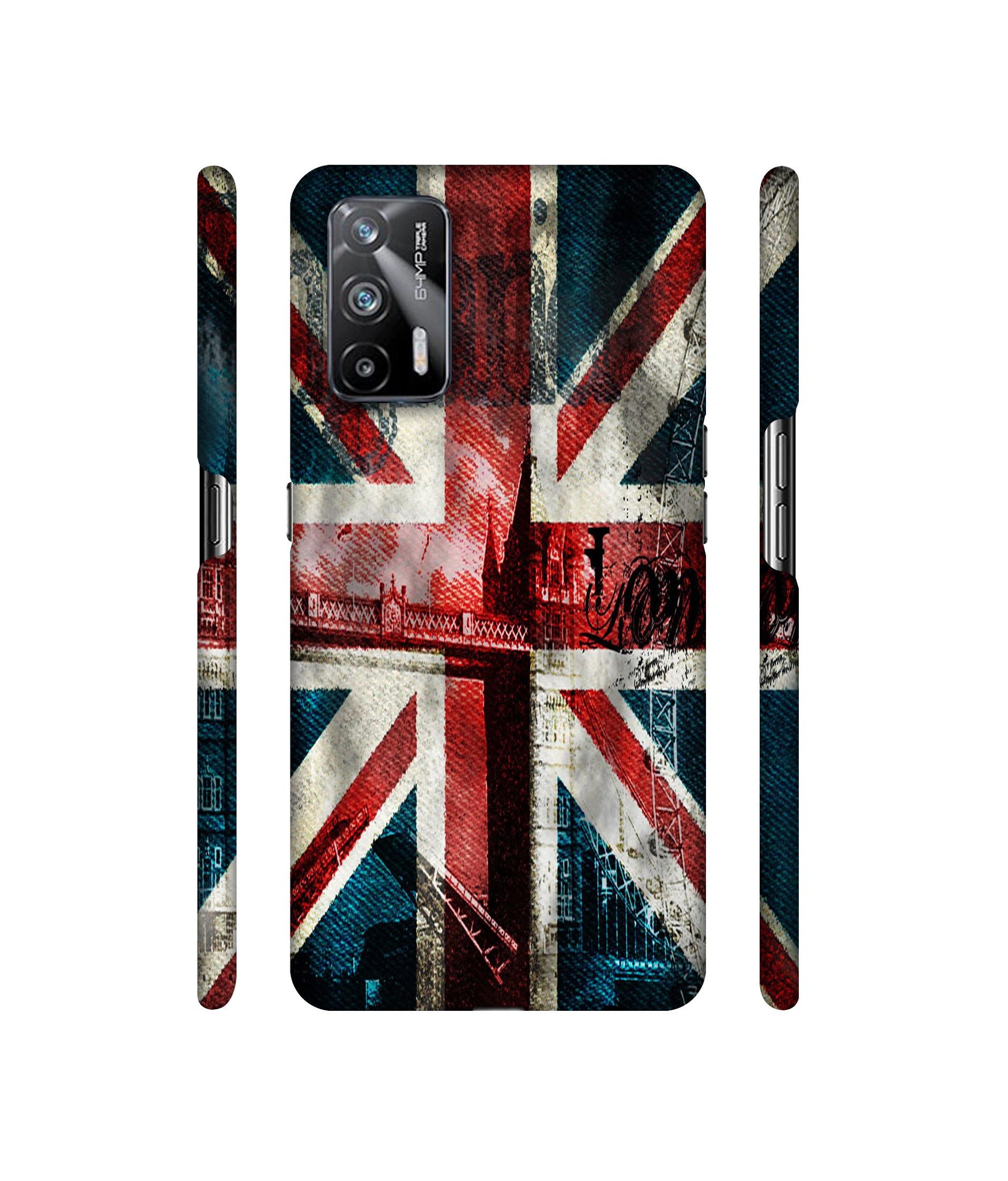 London Flag wallpaper Designer Hard Back Cover for Realme X7 Max 5G / Realme GT 5G