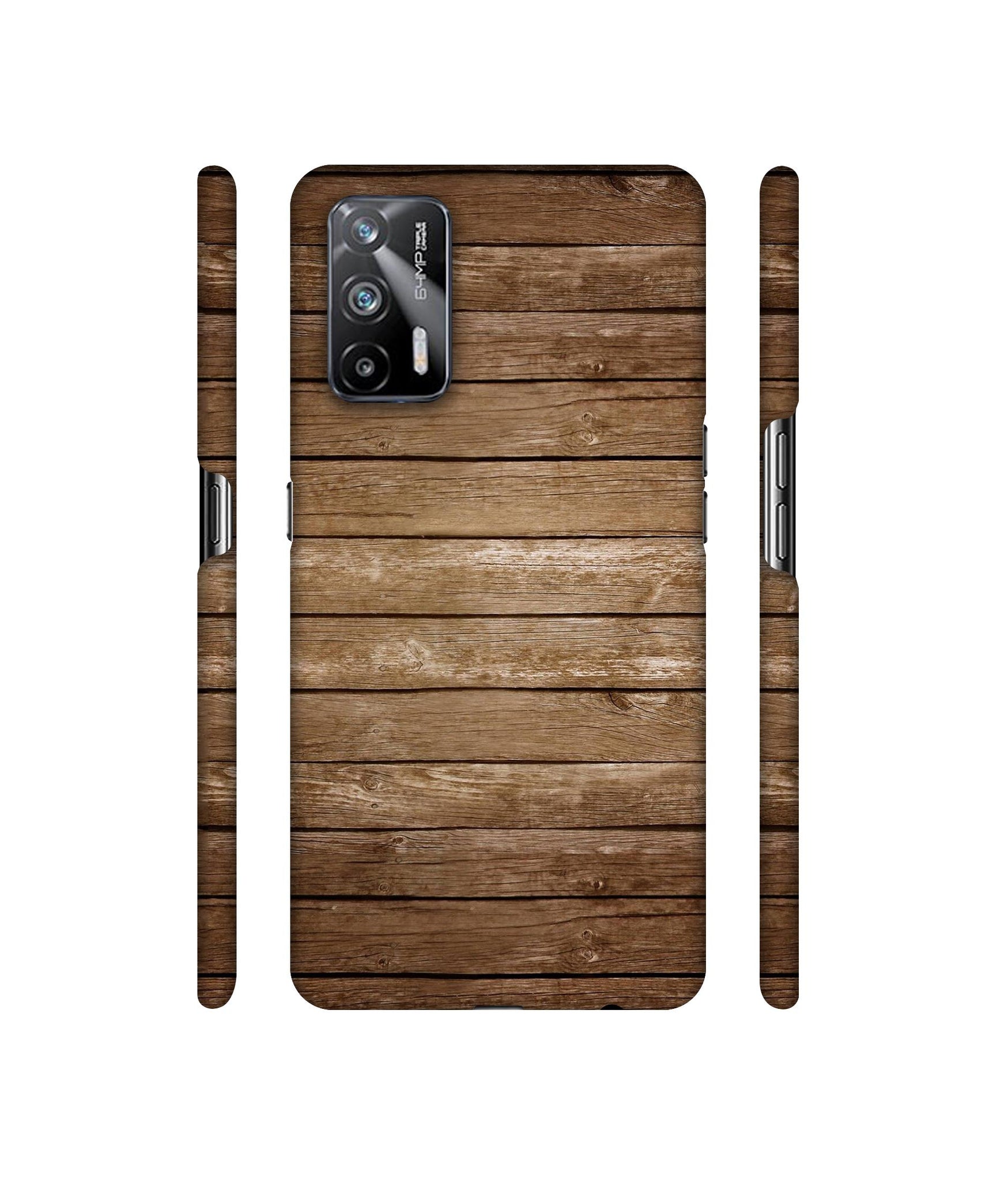 Wood Designer Hard Back Cover for Realme X7 Max 5G / Realme GT 5G